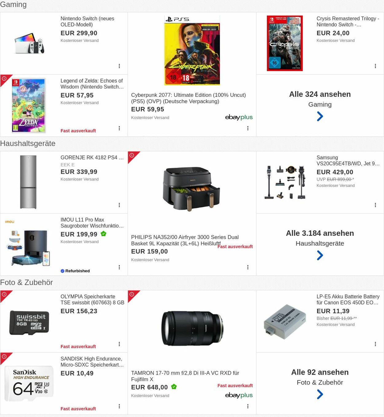 Prospekt eBay 05.08.2024 - 14.08.2024