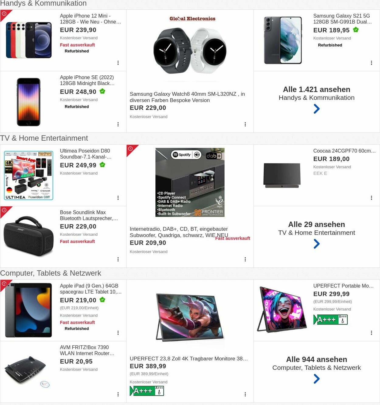 Prospekt eBay 08.12.2025 - 17.12.2025