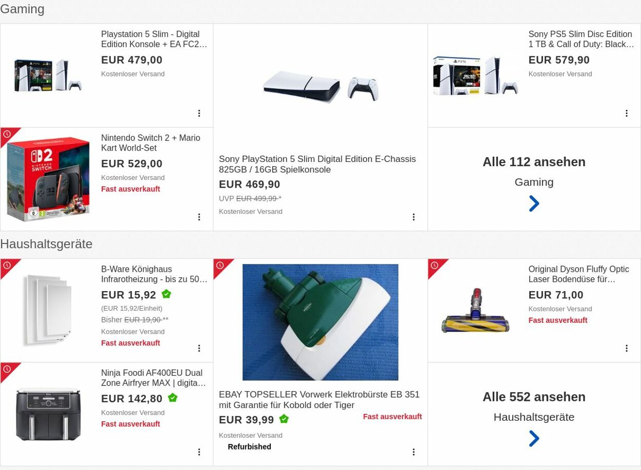 Prospekt eBay 03.11.2025 - 12.11.2025