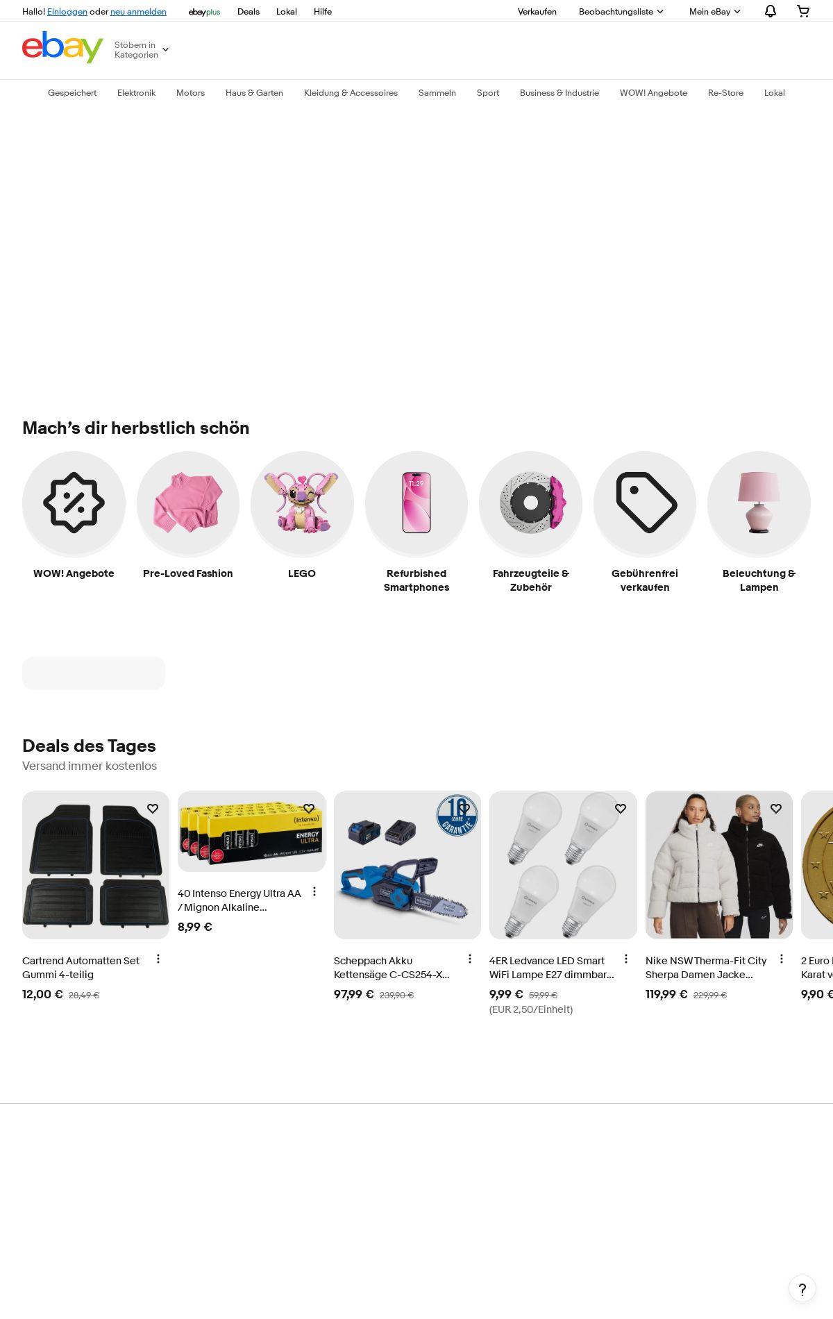 Prospekt eBay 03.11.2025 - 12.11.2025