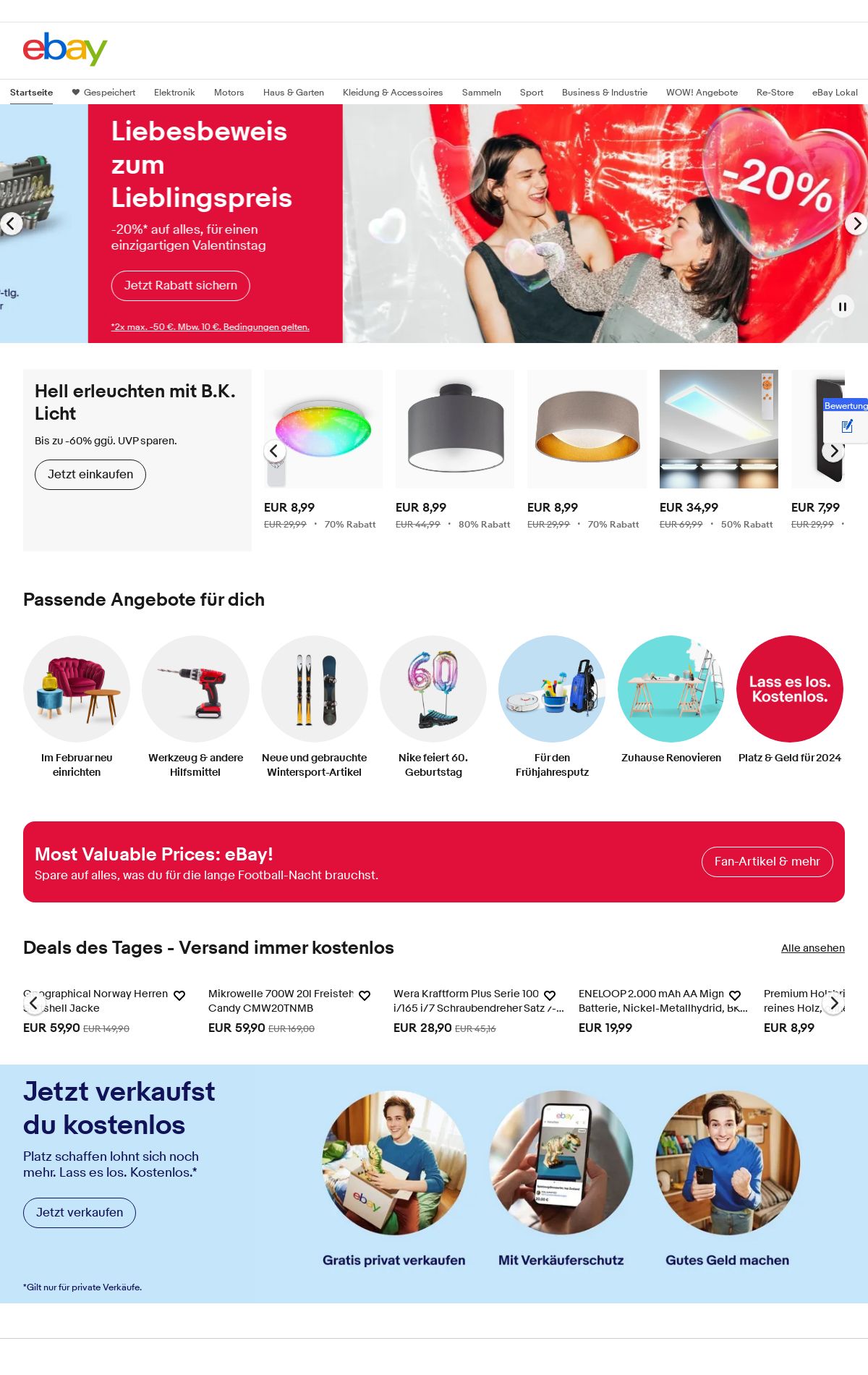 Prospekt eBay 05.02.2024 - 14.02.2024