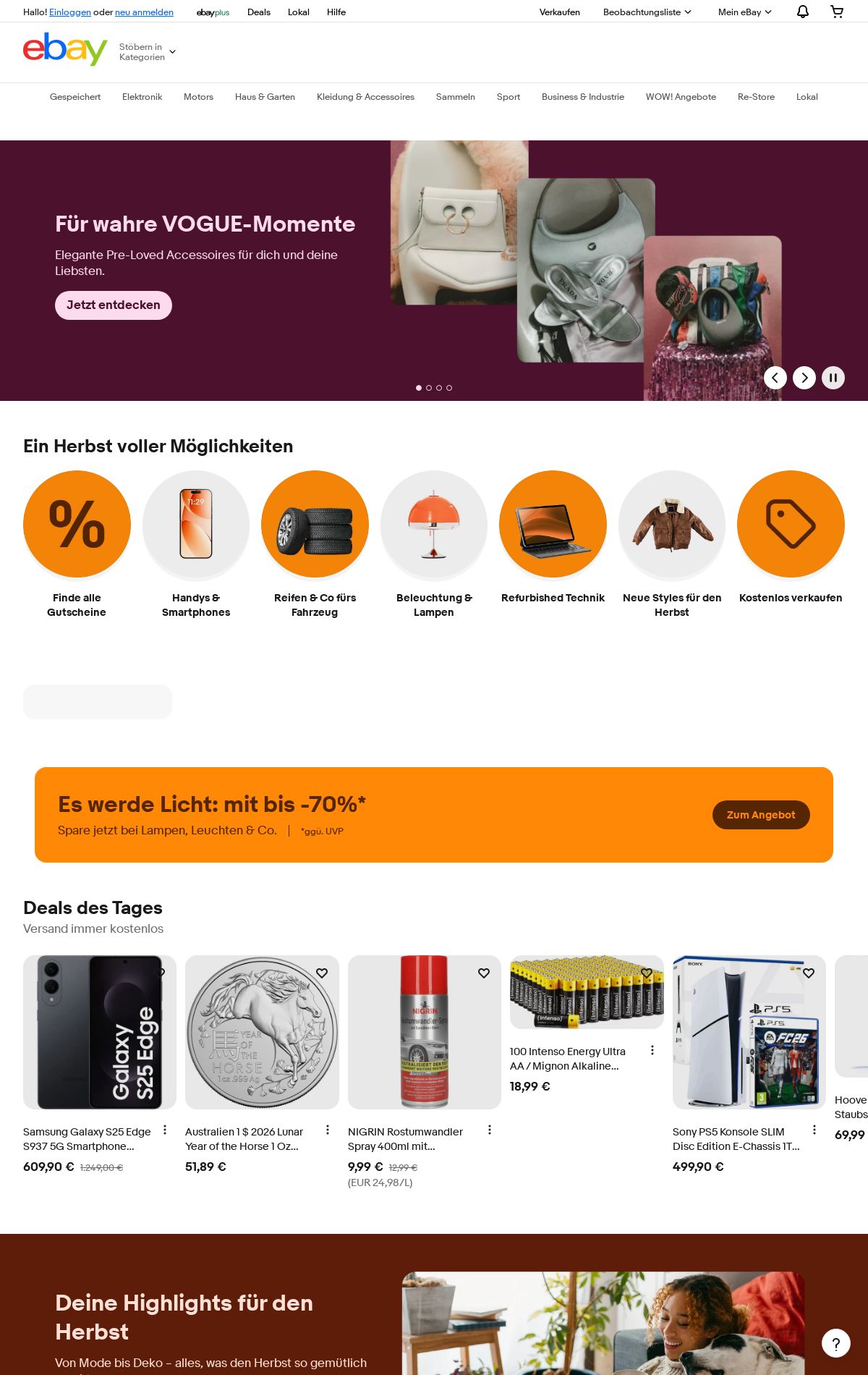 Prospekt eBay 27.10.2025 - 05.11.2025