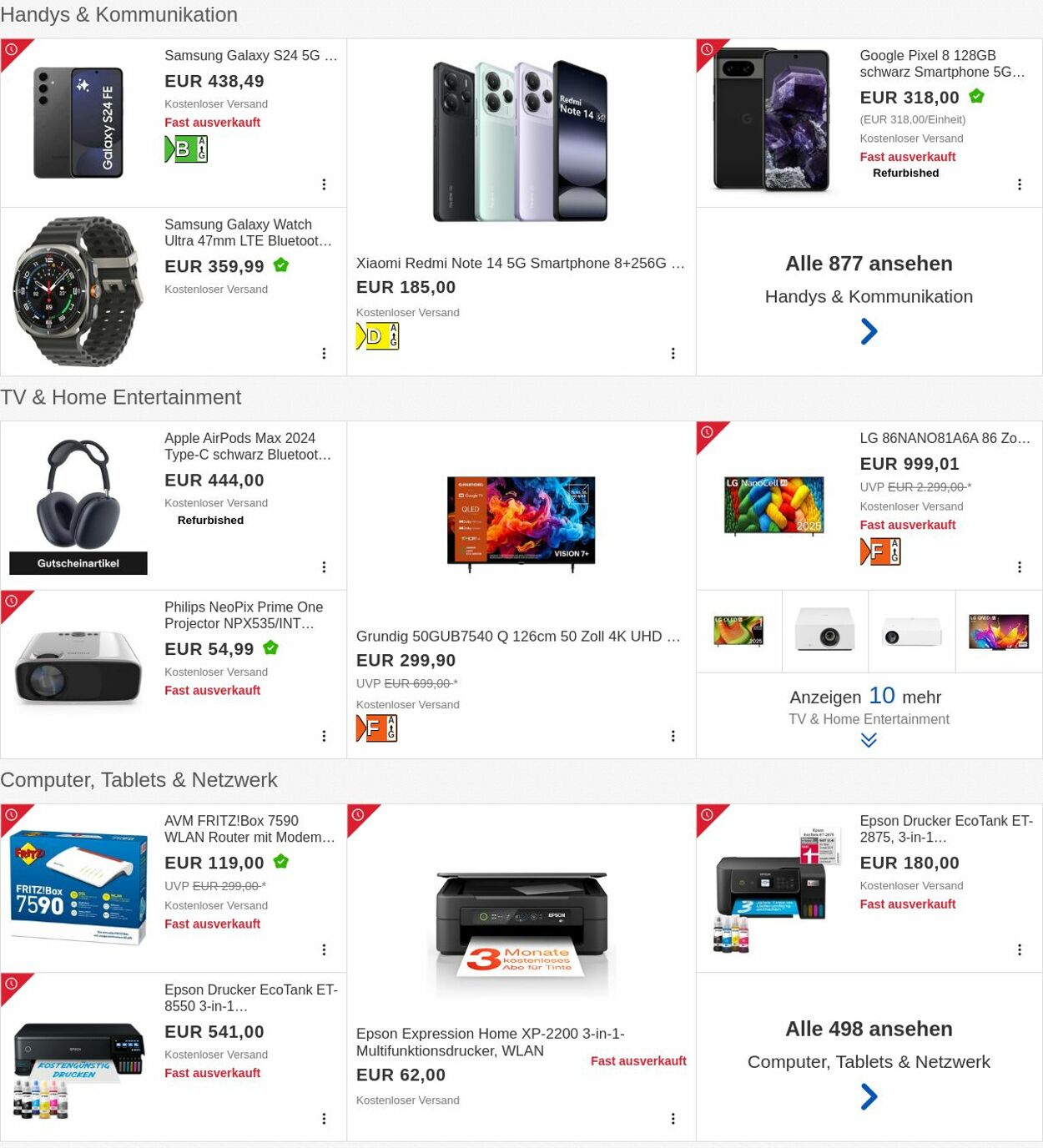 Prospekt eBay 17.11.2025 - 26.11.2025