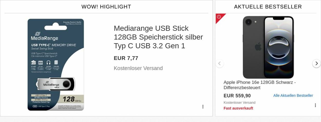 Prospekt eBay 04.08.2025 - 13.08.2025