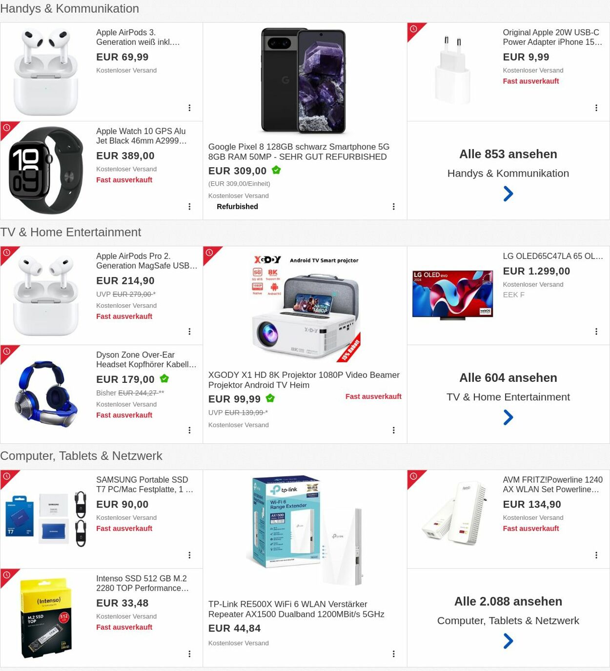 Prospekt eBay 04.08.2025 - 13.08.2025