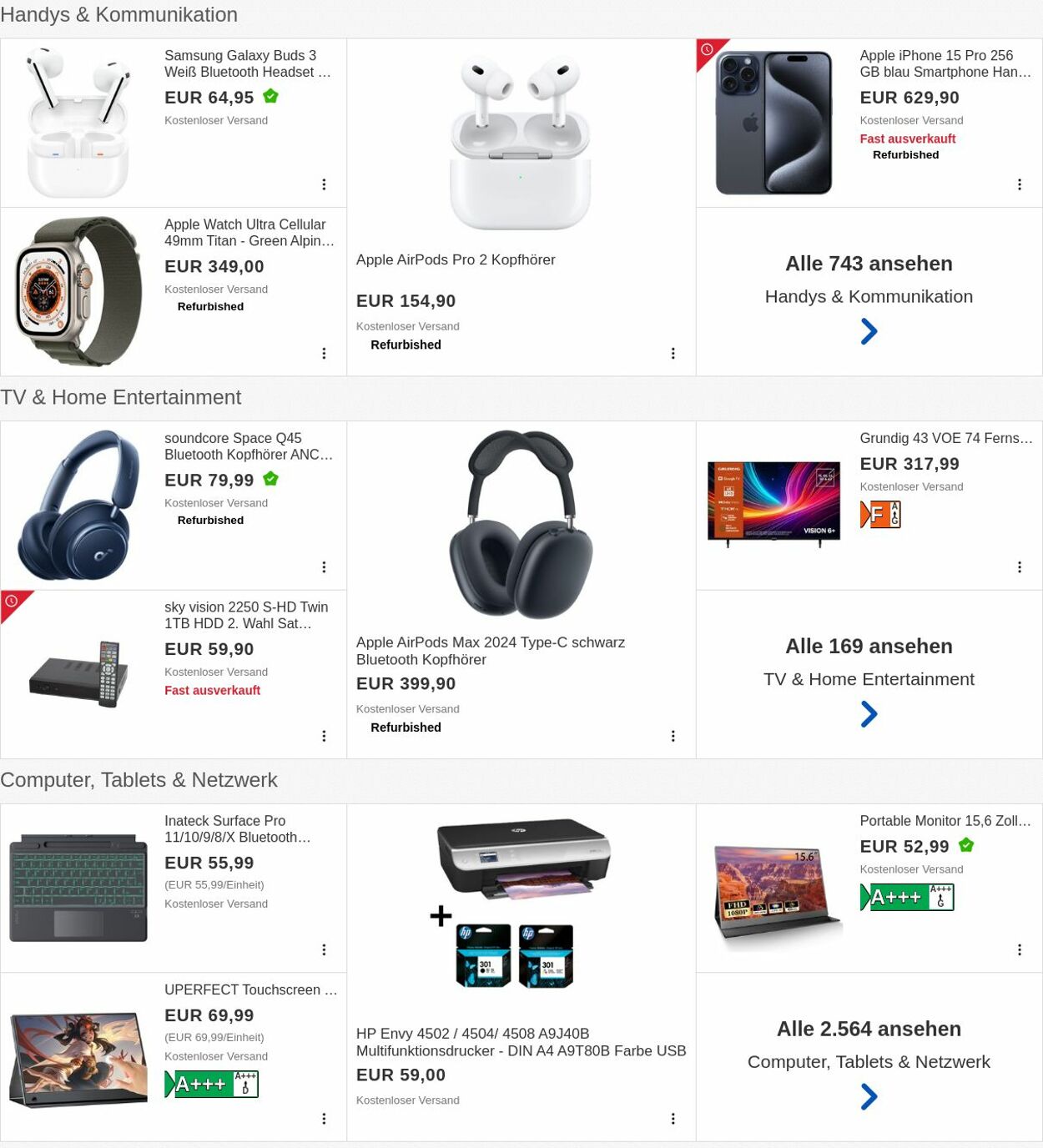 Prospekt eBay 22.12.2025 - 31.12.2025