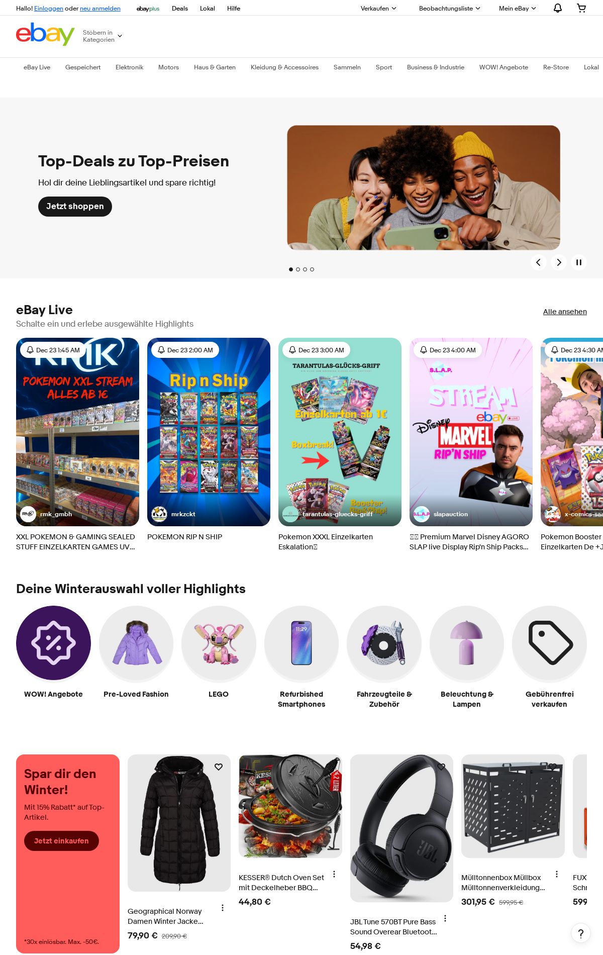 Prospekt eBay 22.12.2025 - 31.12.2025