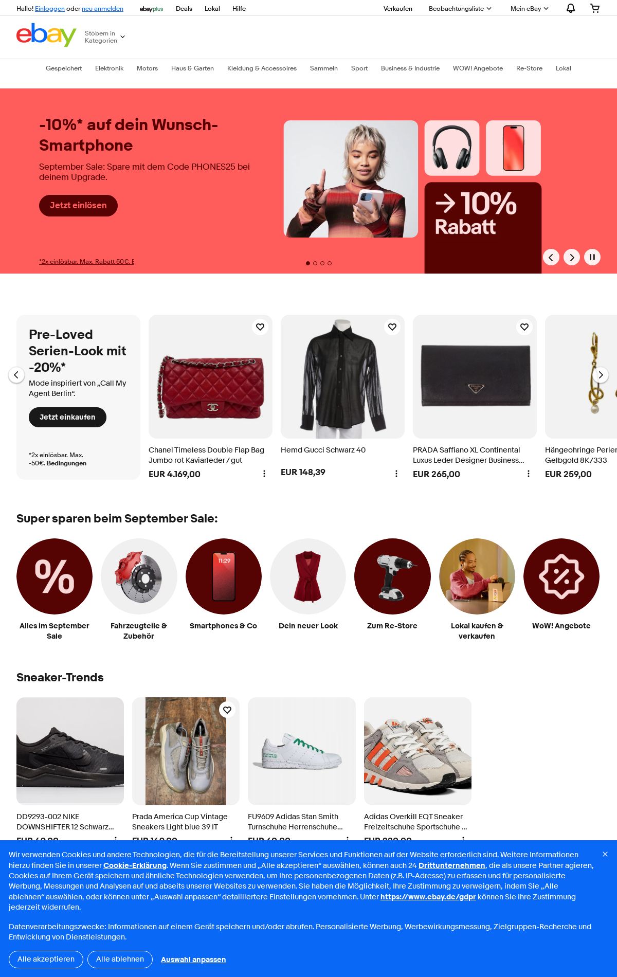 Prospekt eBay 22.09.2025 - 01.10.2025