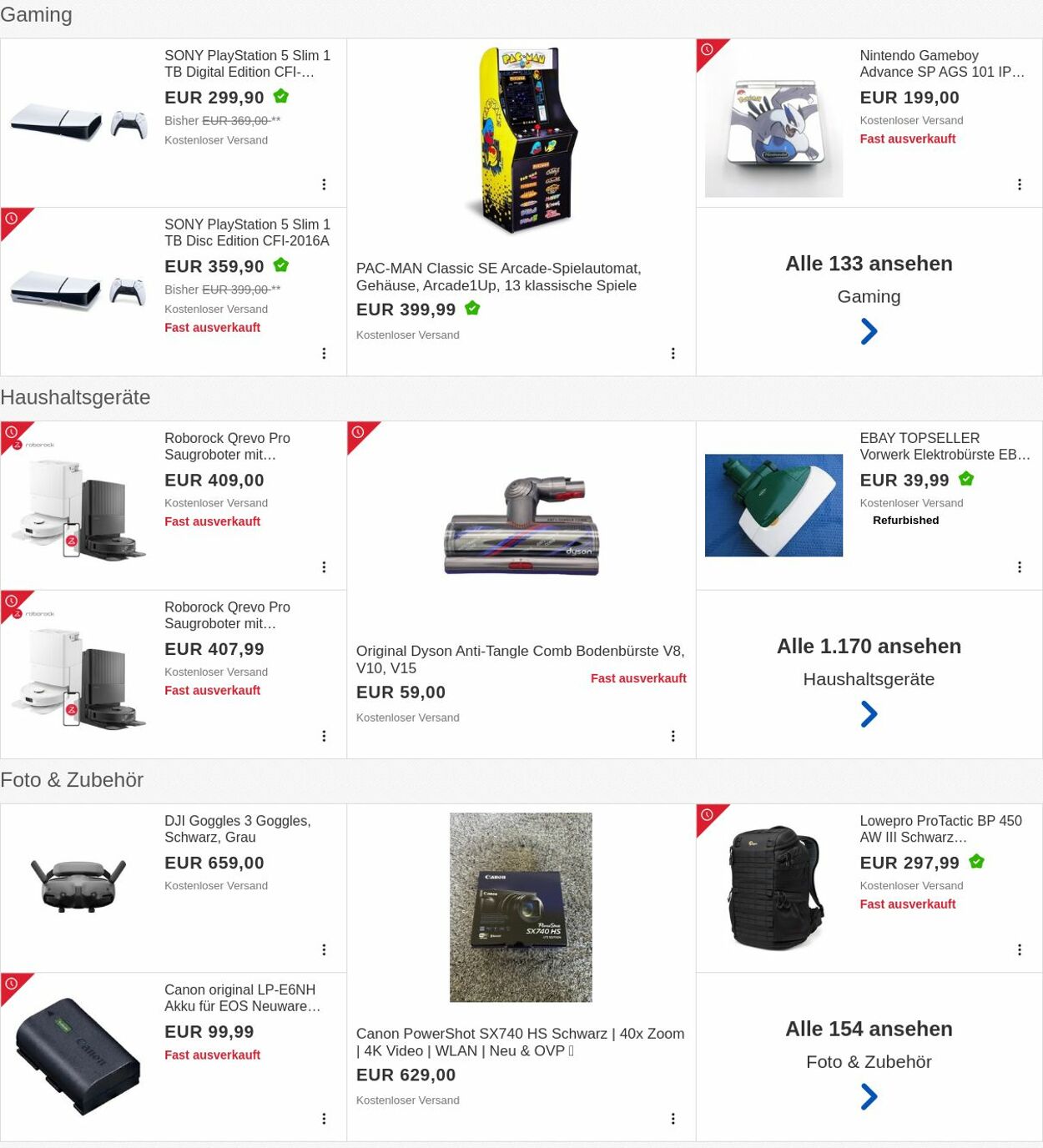 Prospekt eBay 11.08.2025 - 20.08.2025