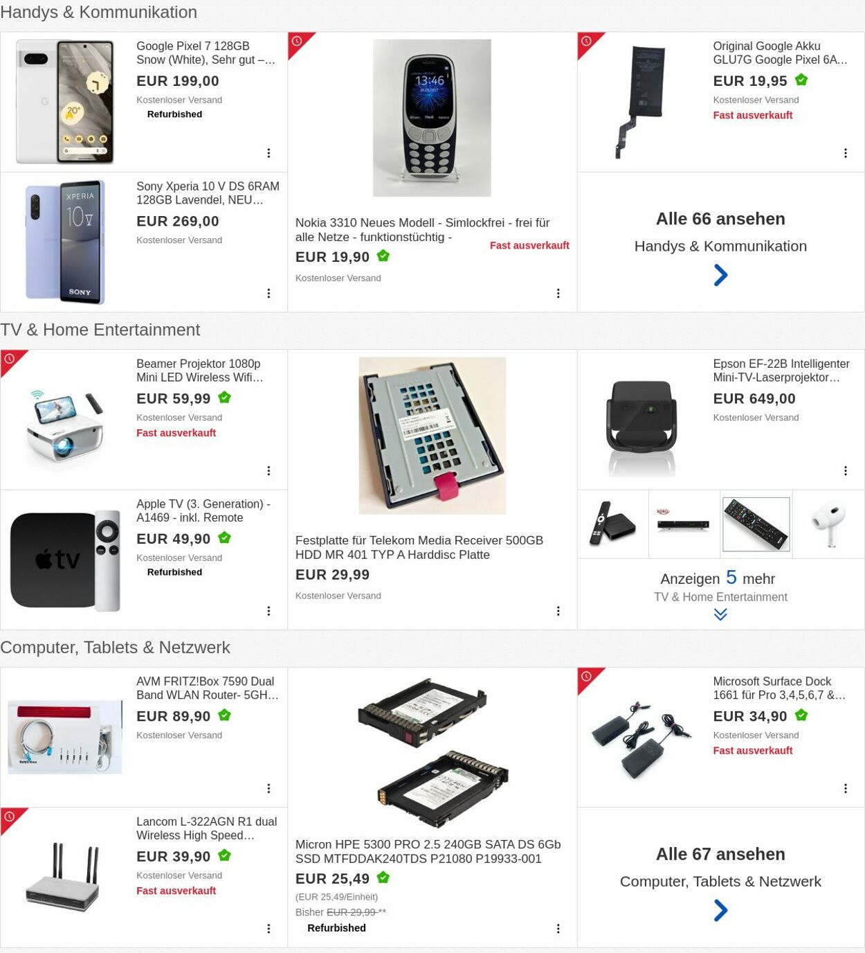 Prospekt eBay 13.10.2025 - 22.10.2025