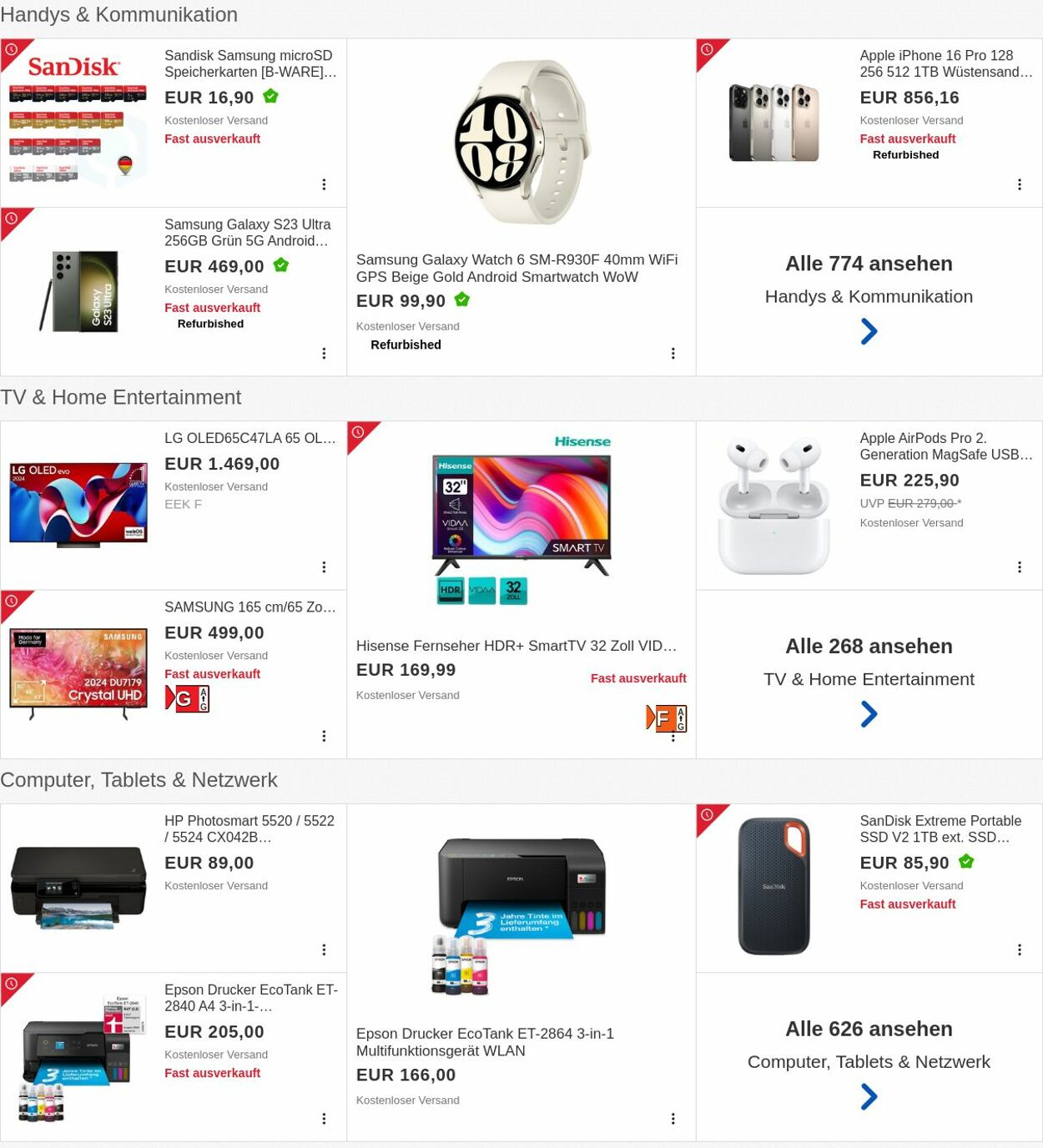 Prospekt eBay 15.09.2025 - 24.09.2025