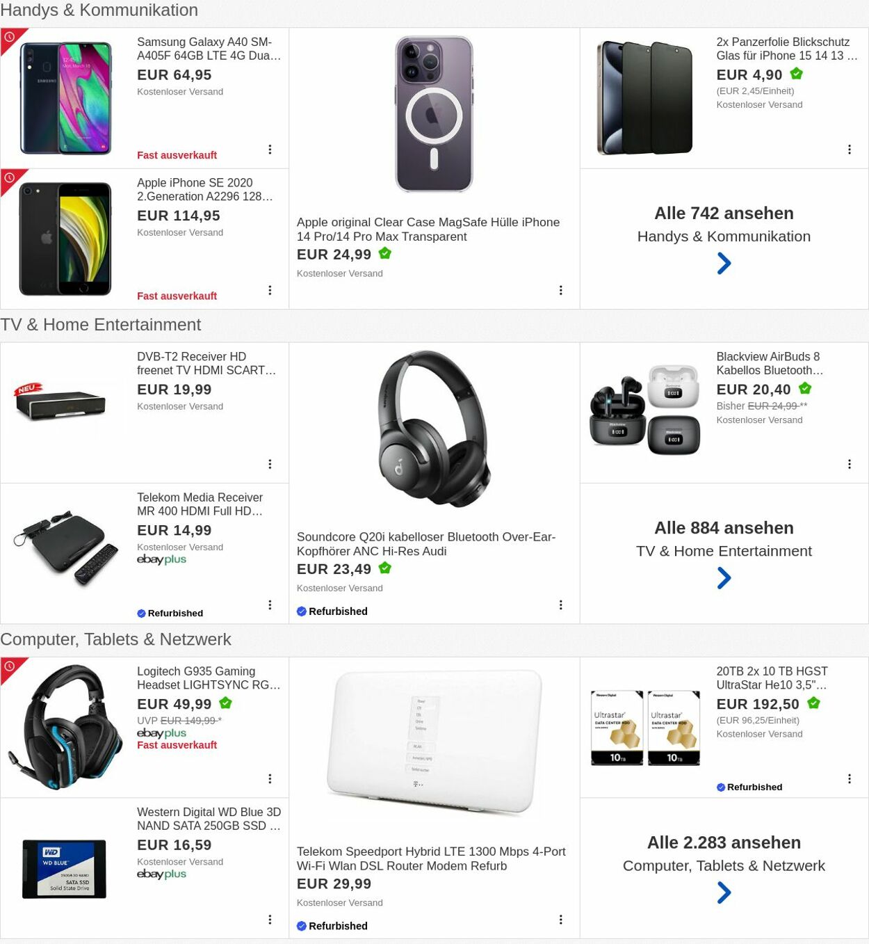 Prospekt eBay 29.07.2024 - 07.08.2024