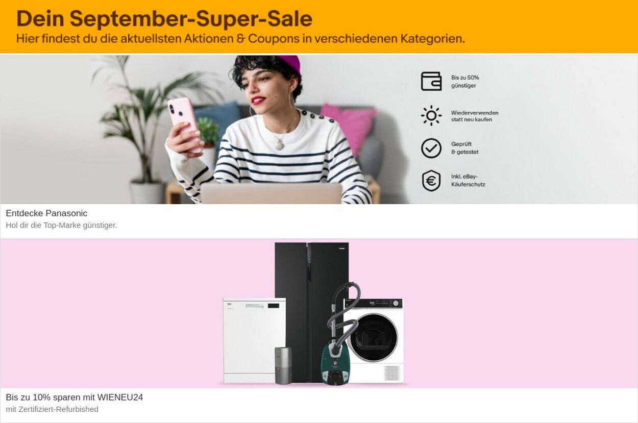 Prospekt eBay 23.09.2024 - 02.10.2024