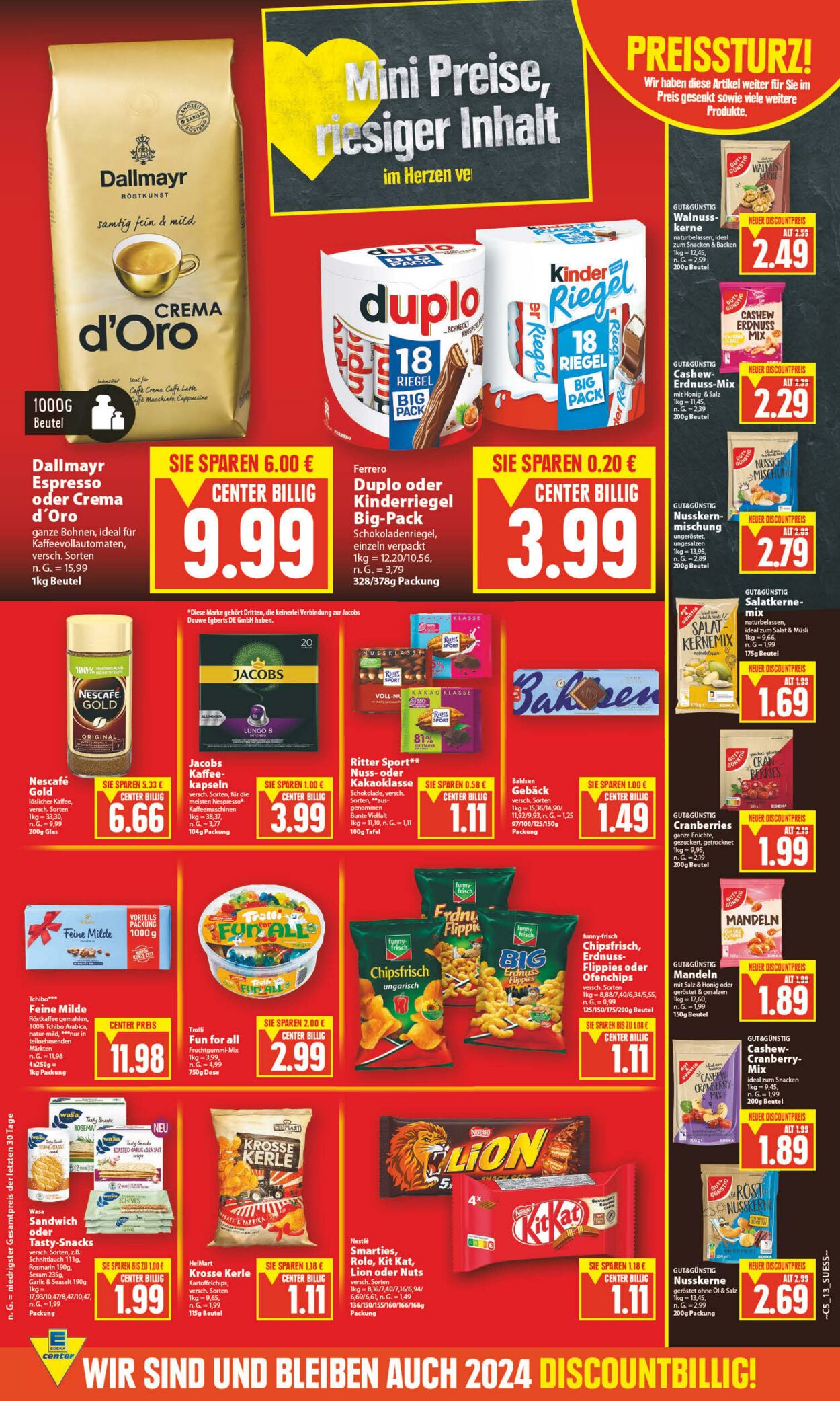 Prospekt Edeka Center 27.01.2024 - 03.02.2024