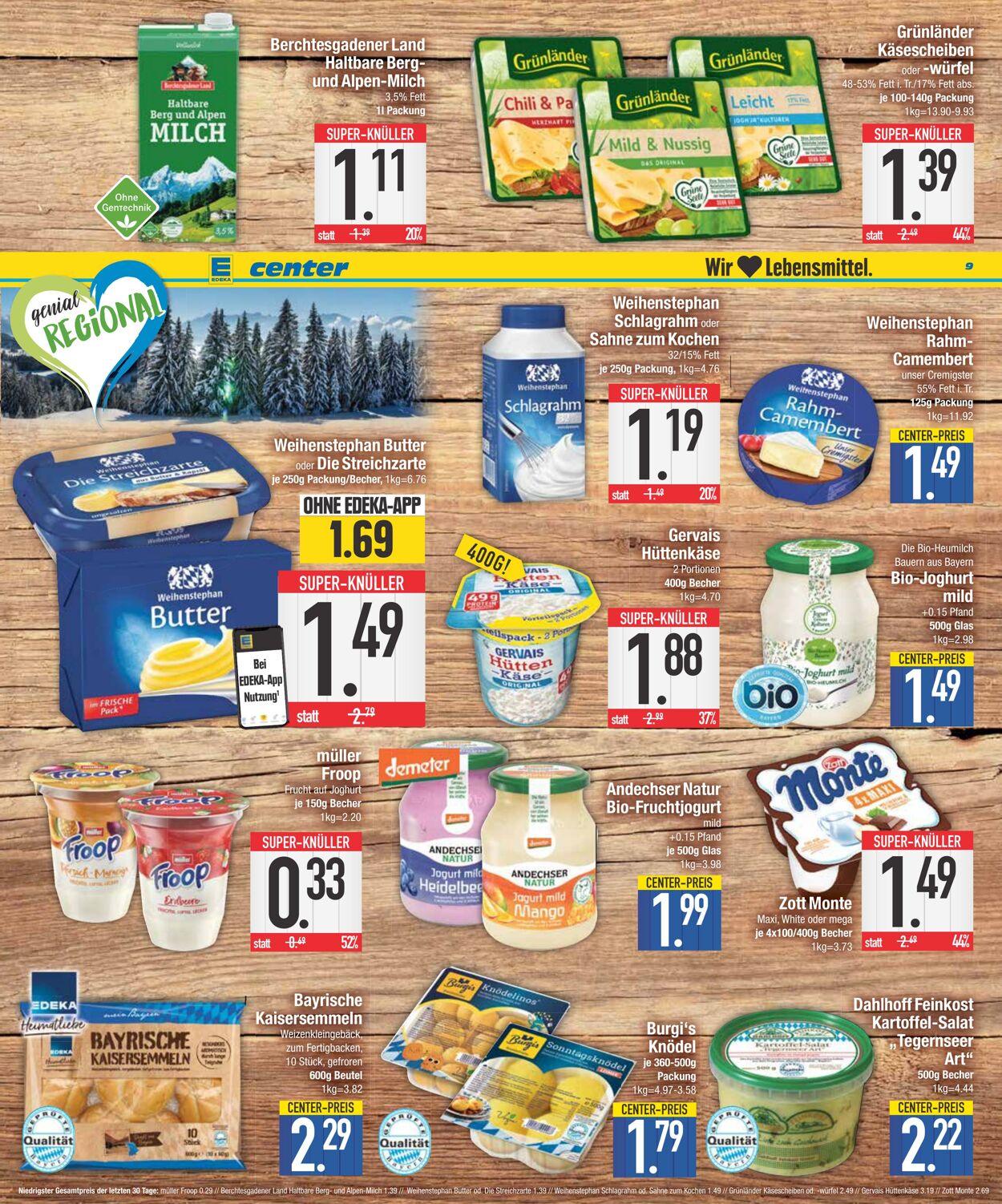 Prospekt Edeka Center 20.01.2024 - 27.01.2024