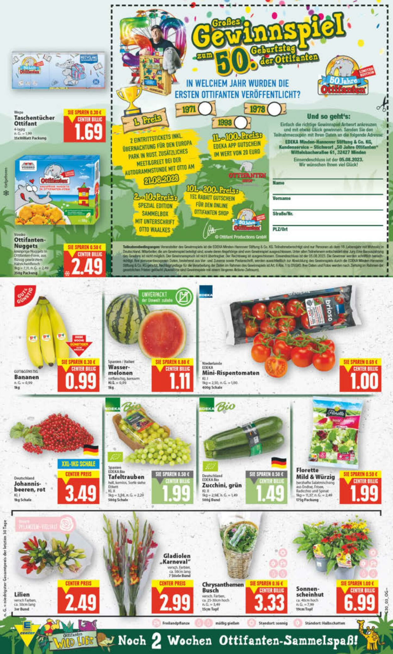 Prospekt Edeka Center 22.07.2023 - 29.07.2023