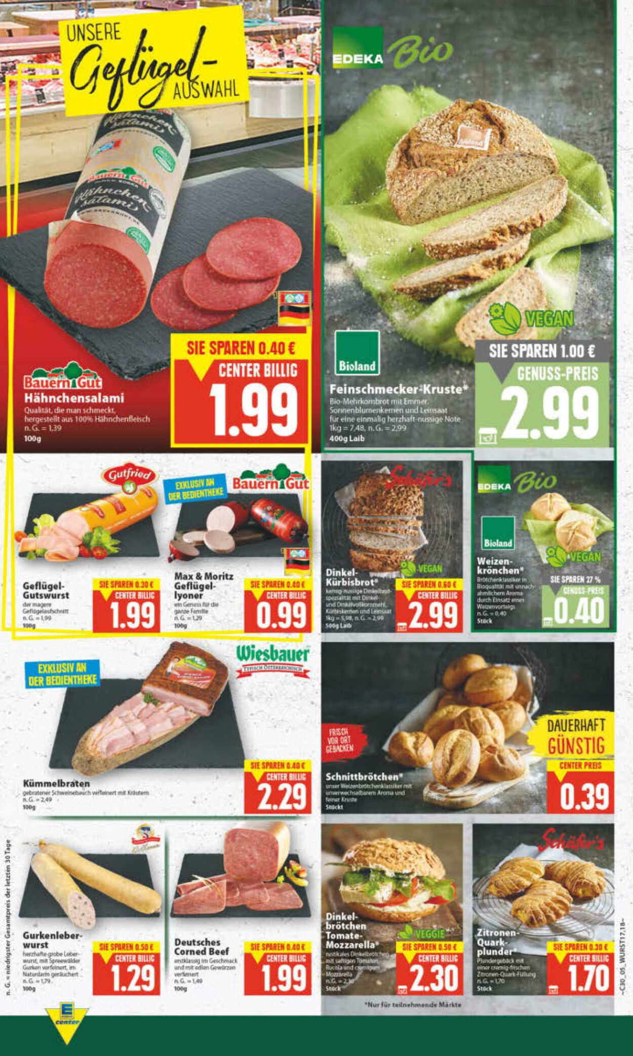 Prospekt Edeka Center 22.07.2023 - 29.07.2023