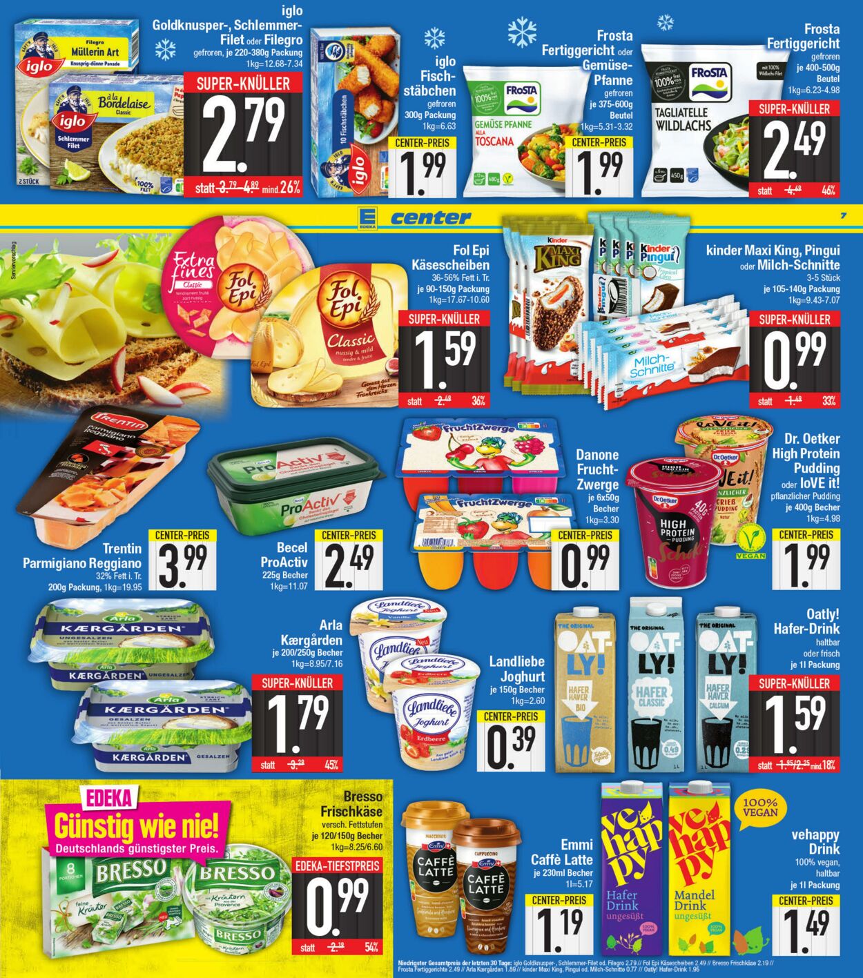 Prospekt Edeka Center 31.12.2022 - 07.01.2023