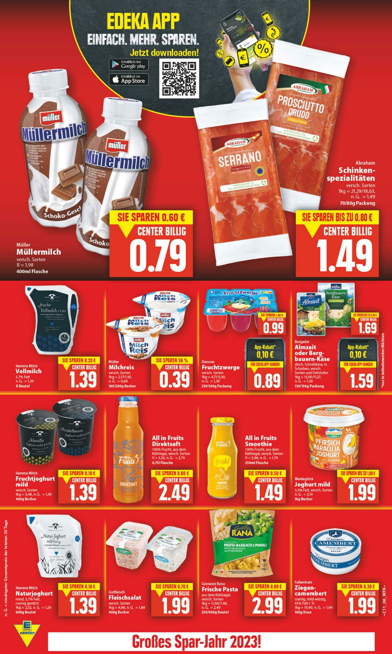 Prospekt Edeka Center 11.03.2023 - 18.03.2023