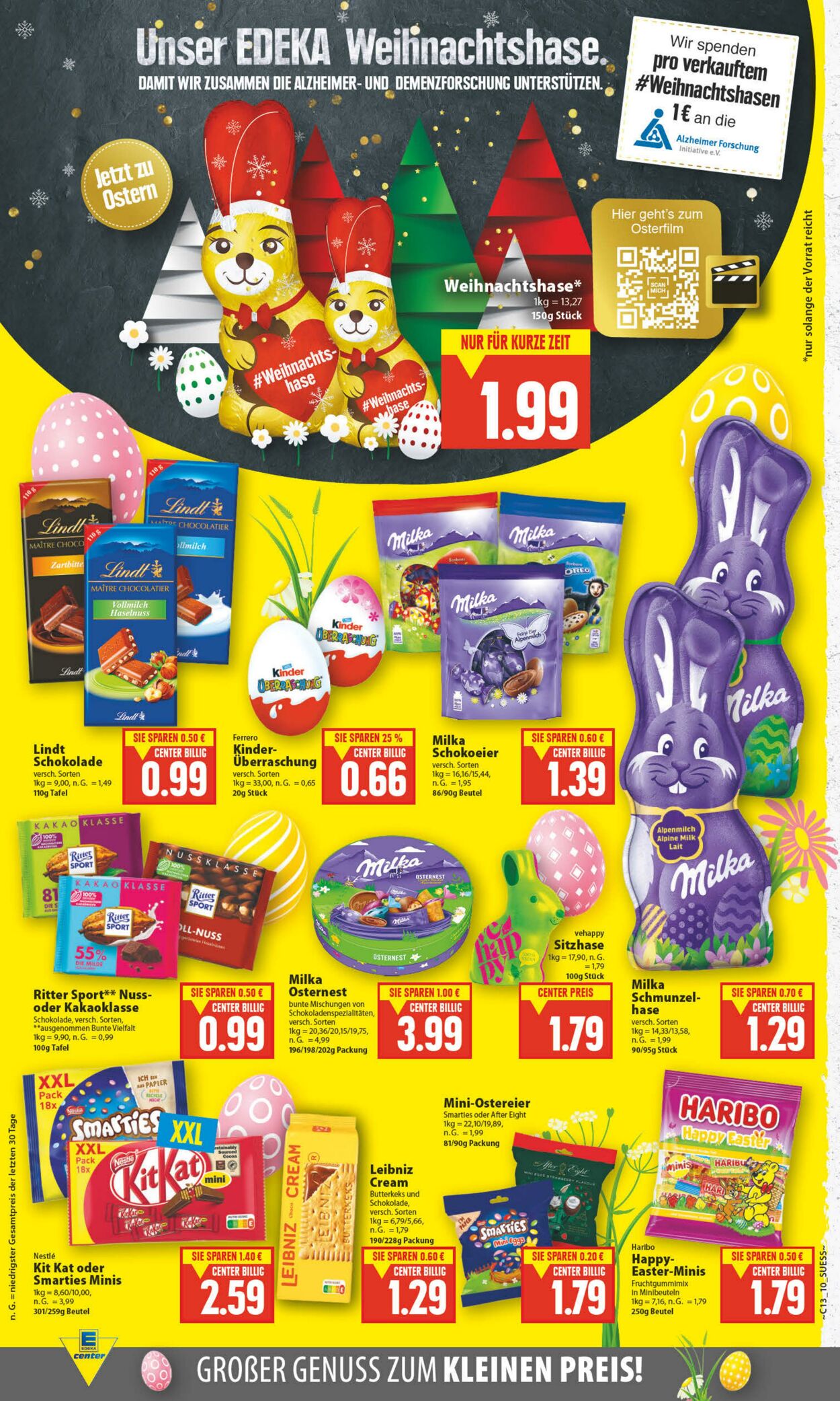 Prospekt Edeka Center 25.03.2023 - 01.04.2023