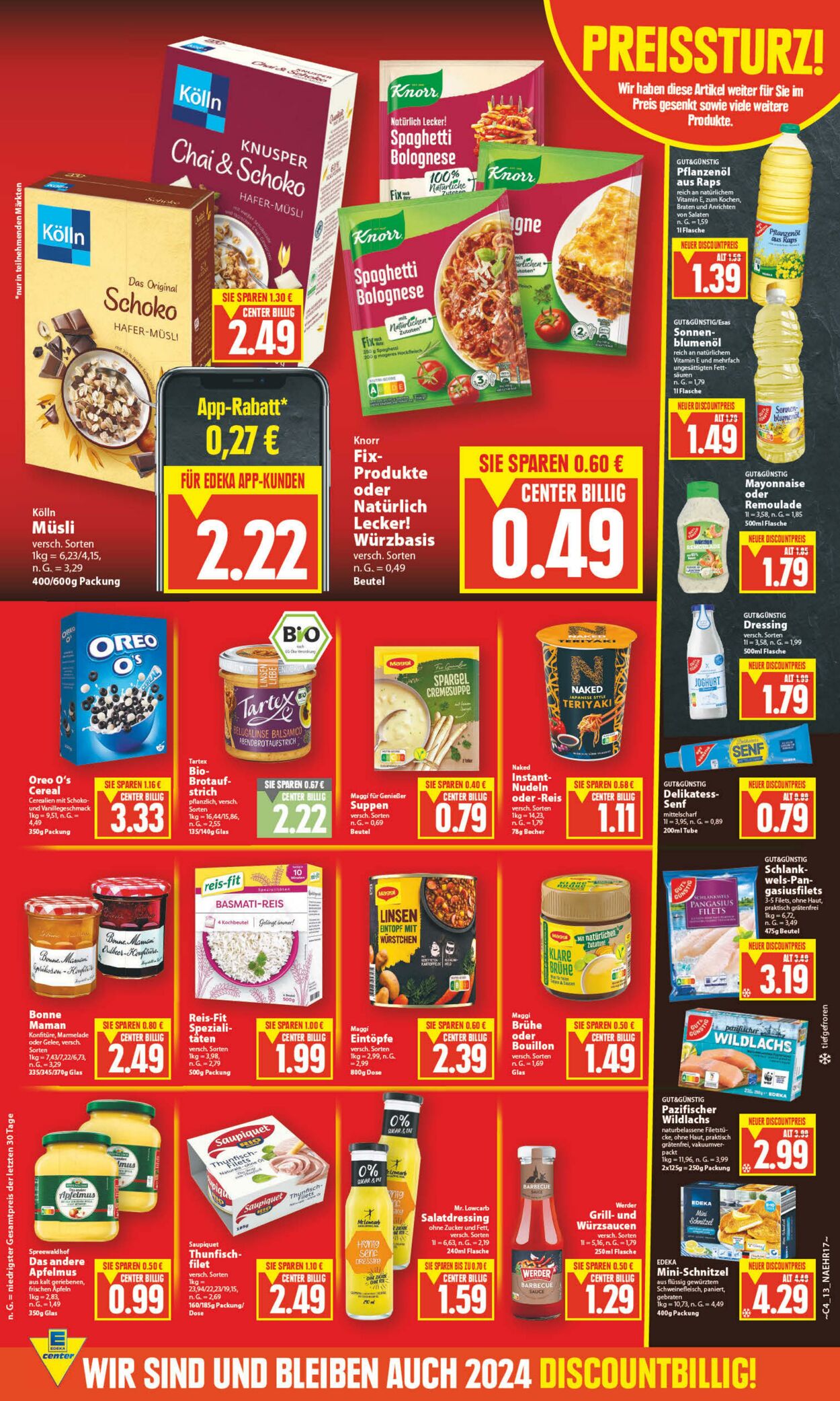 Prospekt Edeka Center 20.01.2024 - 27.01.2024