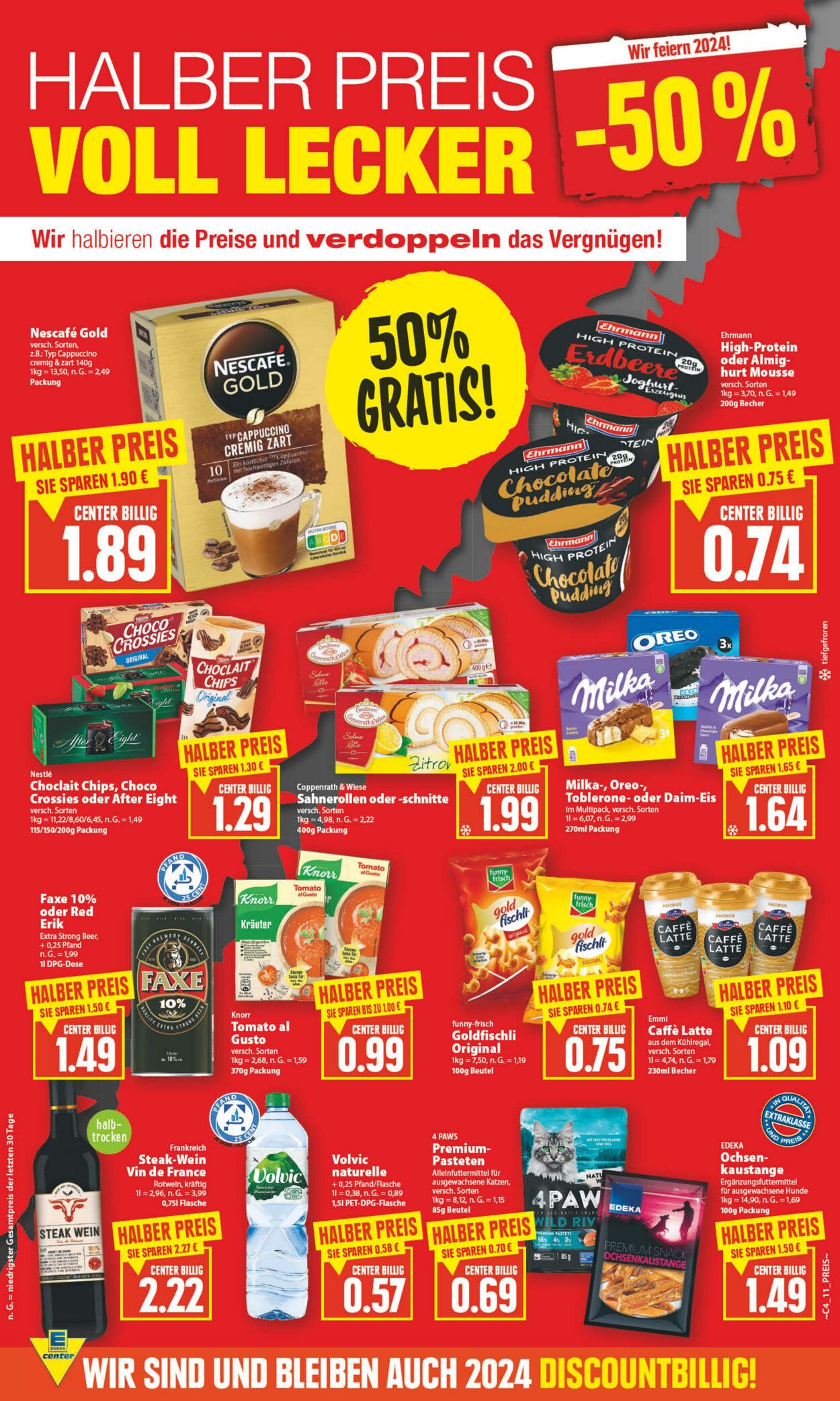 Prospekt Edeka Center 20.01.2024 - 27.01.2024