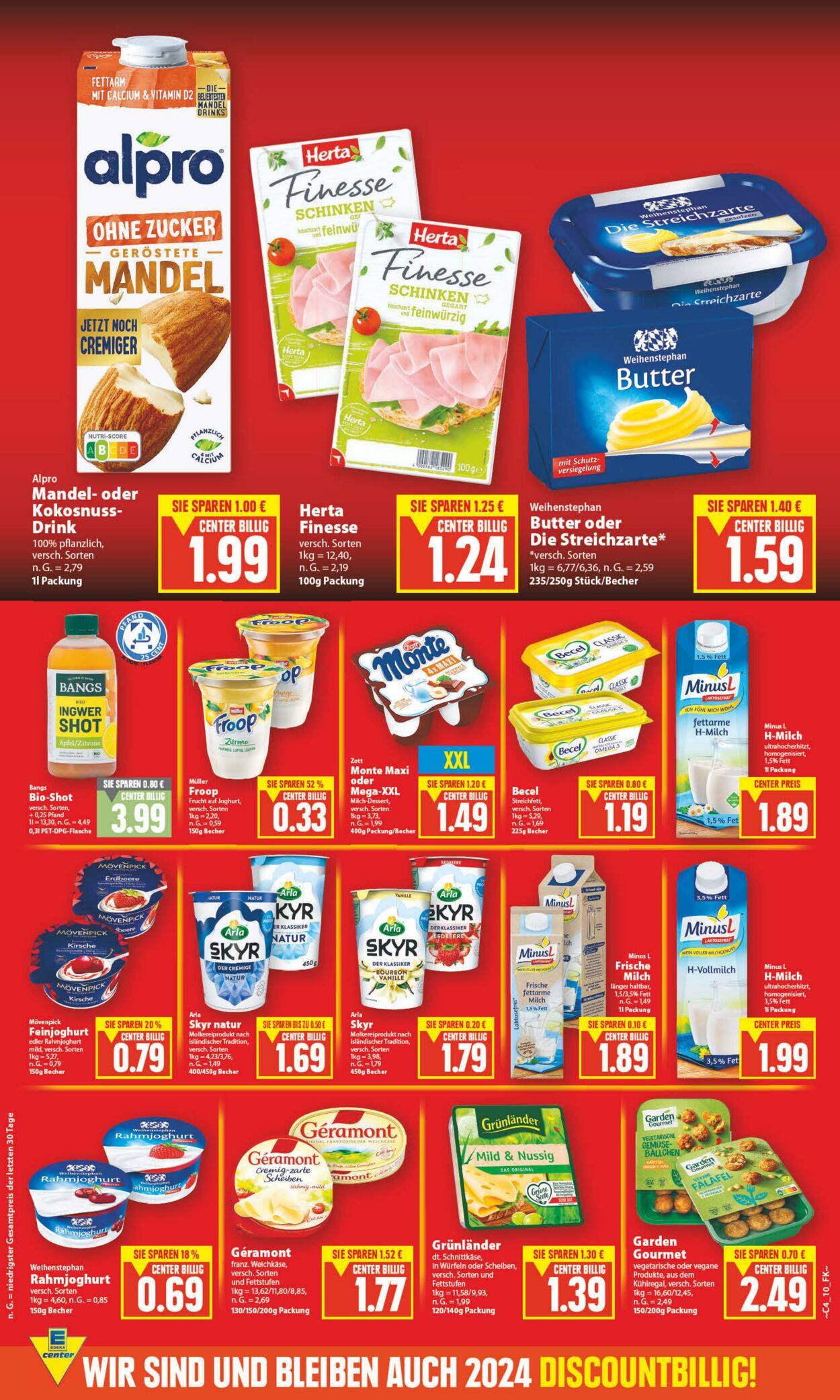 Prospekt Edeka Center 20.01.2024 - 27.01.2024