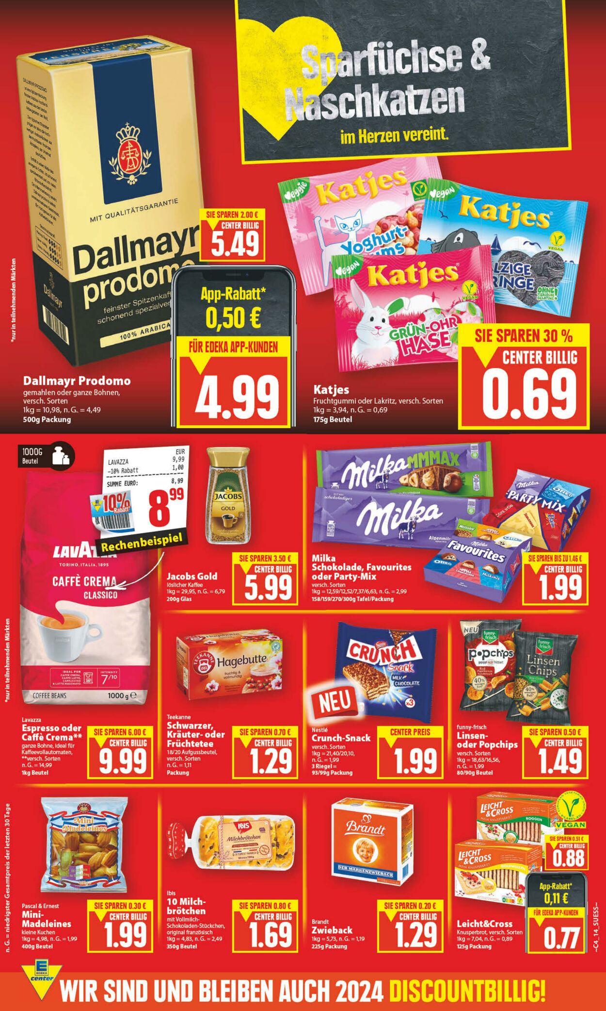 Prospekt Edeka Center 20.01.2024 - 27.01.2024