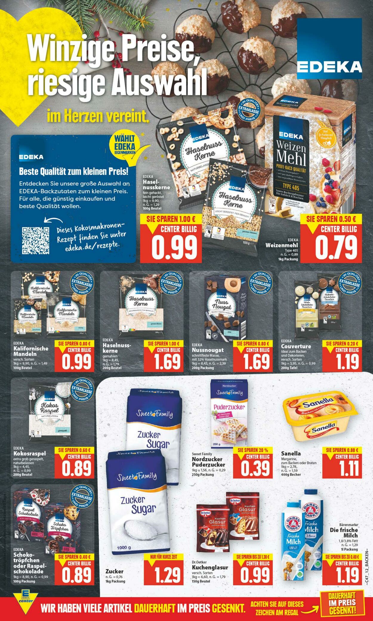 Prospekt Edeka Center 18.11.2023 - 25.11.2023