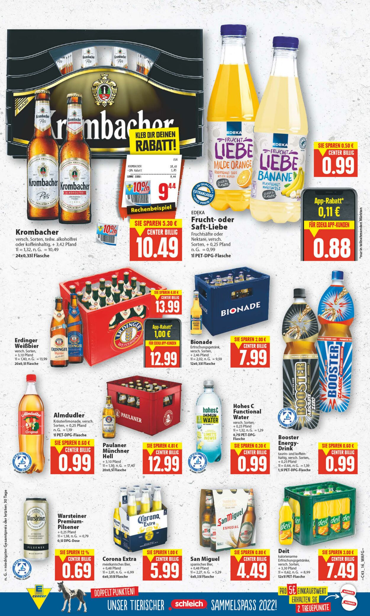 Prospekt Edeka Center 22.10.2022 - 29.10.2022