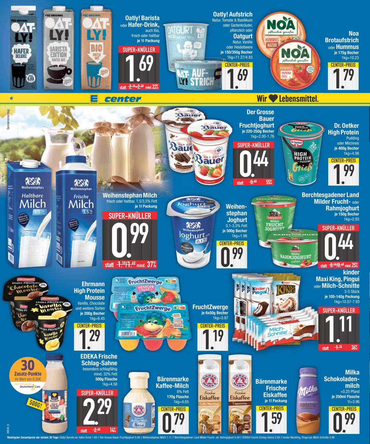 Prospekt Edeka Center 19.08.2024 - 24.08.2024