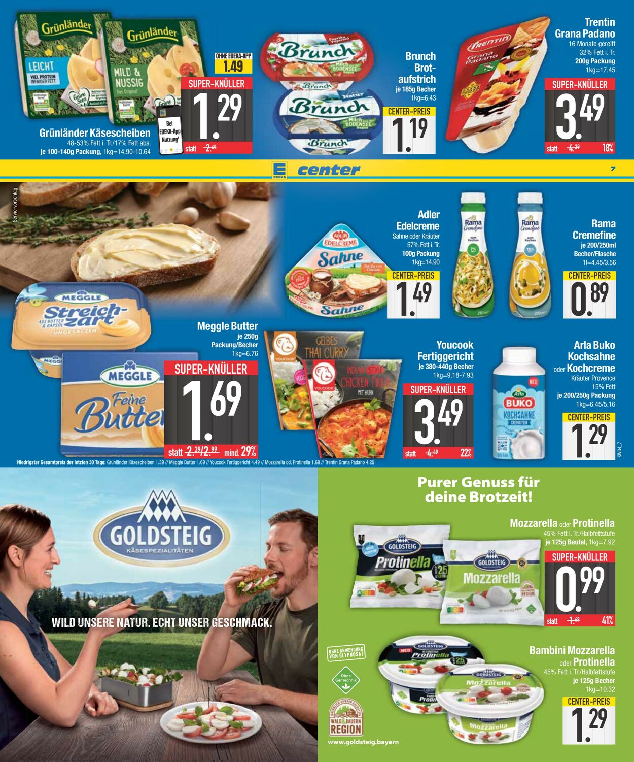 Prospekt Edeka Center 19.08.2024 - 24.08.2024