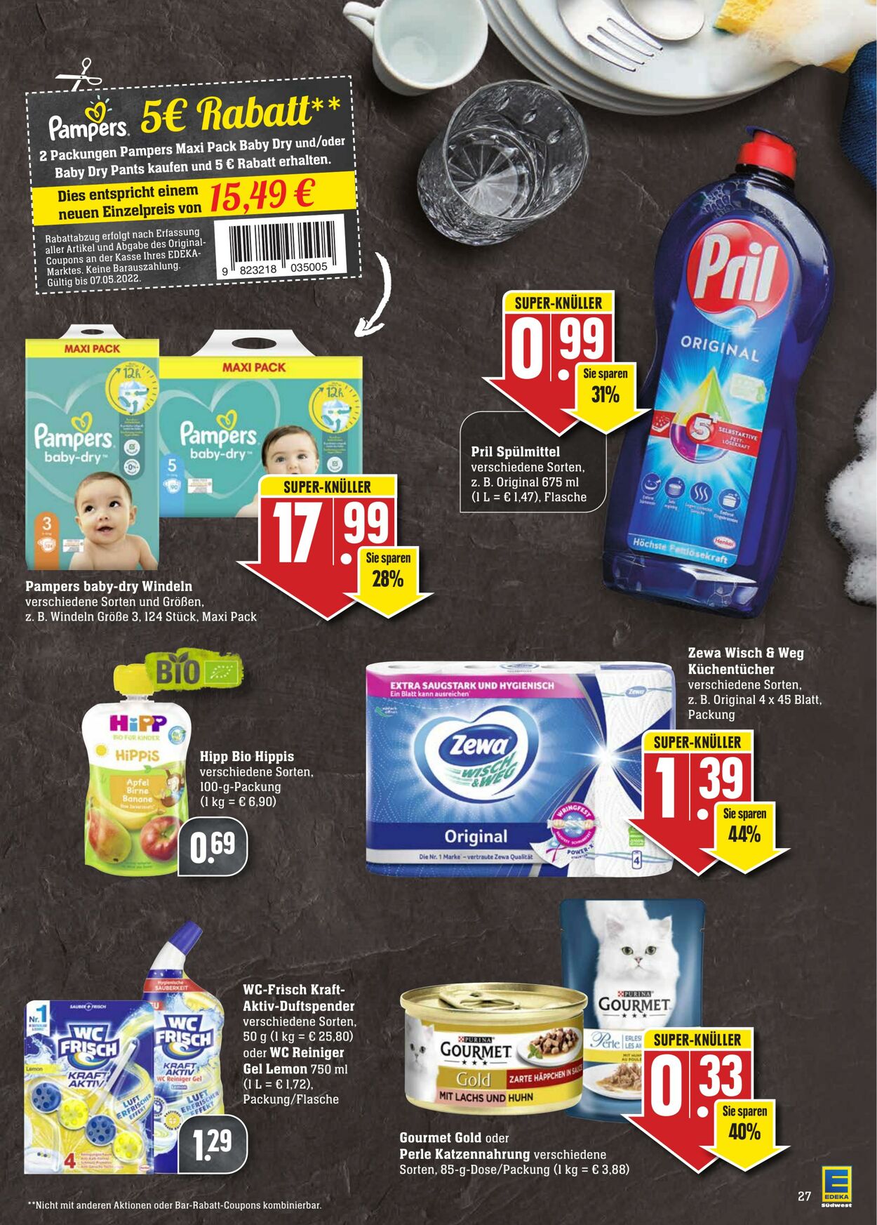 Prospekt Edeka 02.05.2022 - 07.05.2022