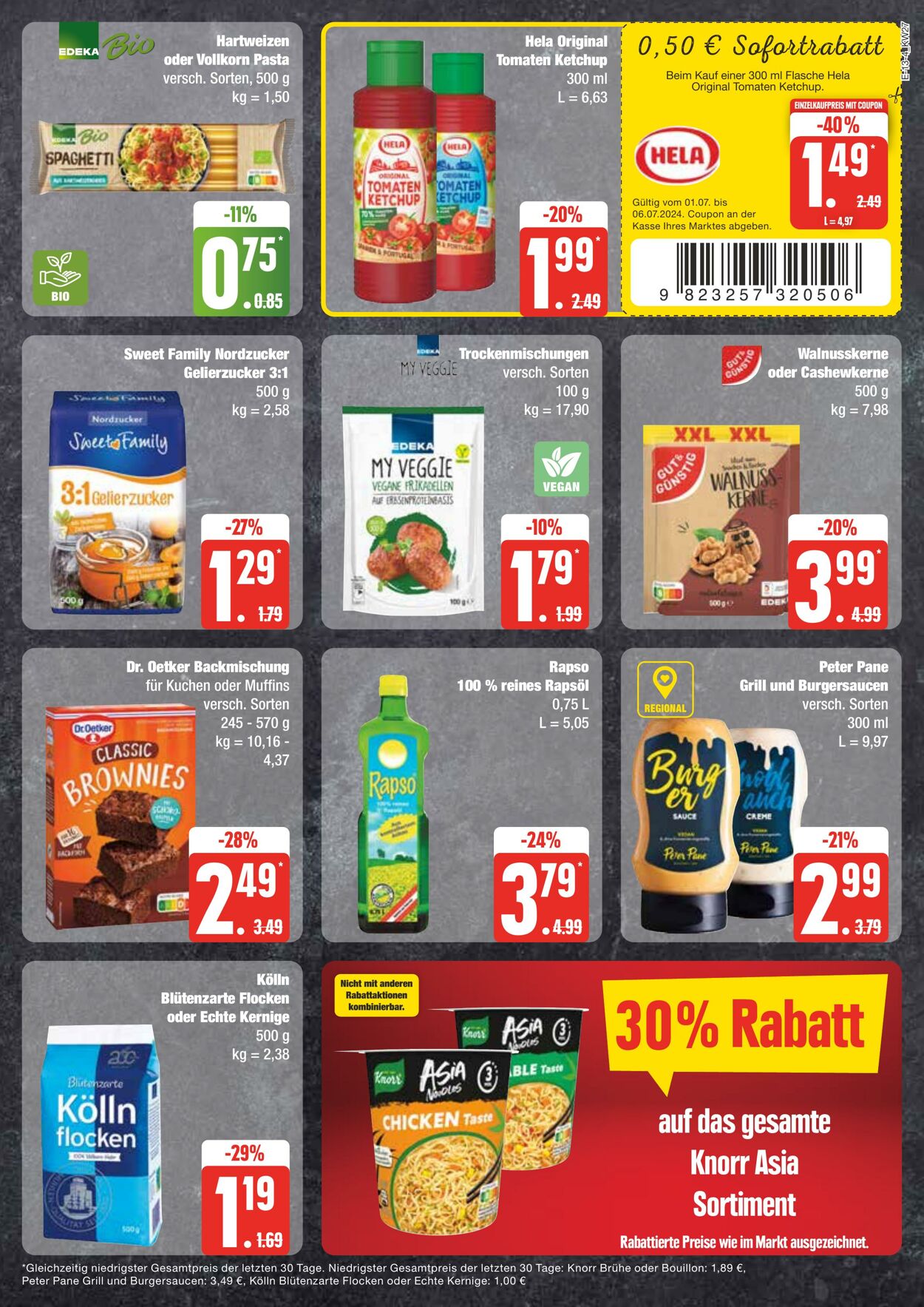 Prospekt Edeka 01.07.2024 - 06.07.2024