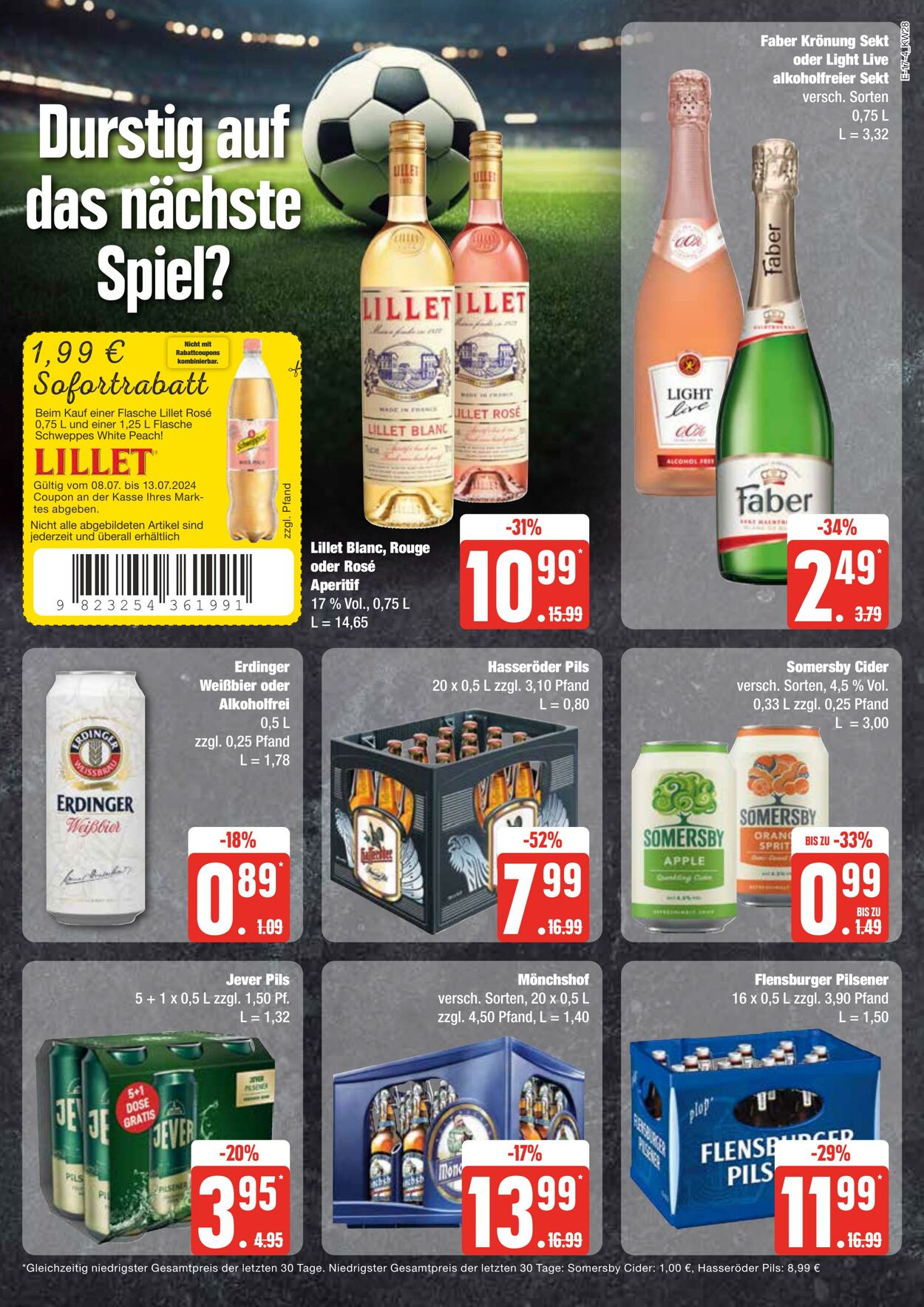 Prospekt Edeka 08.07.2024 - 13.07.2024