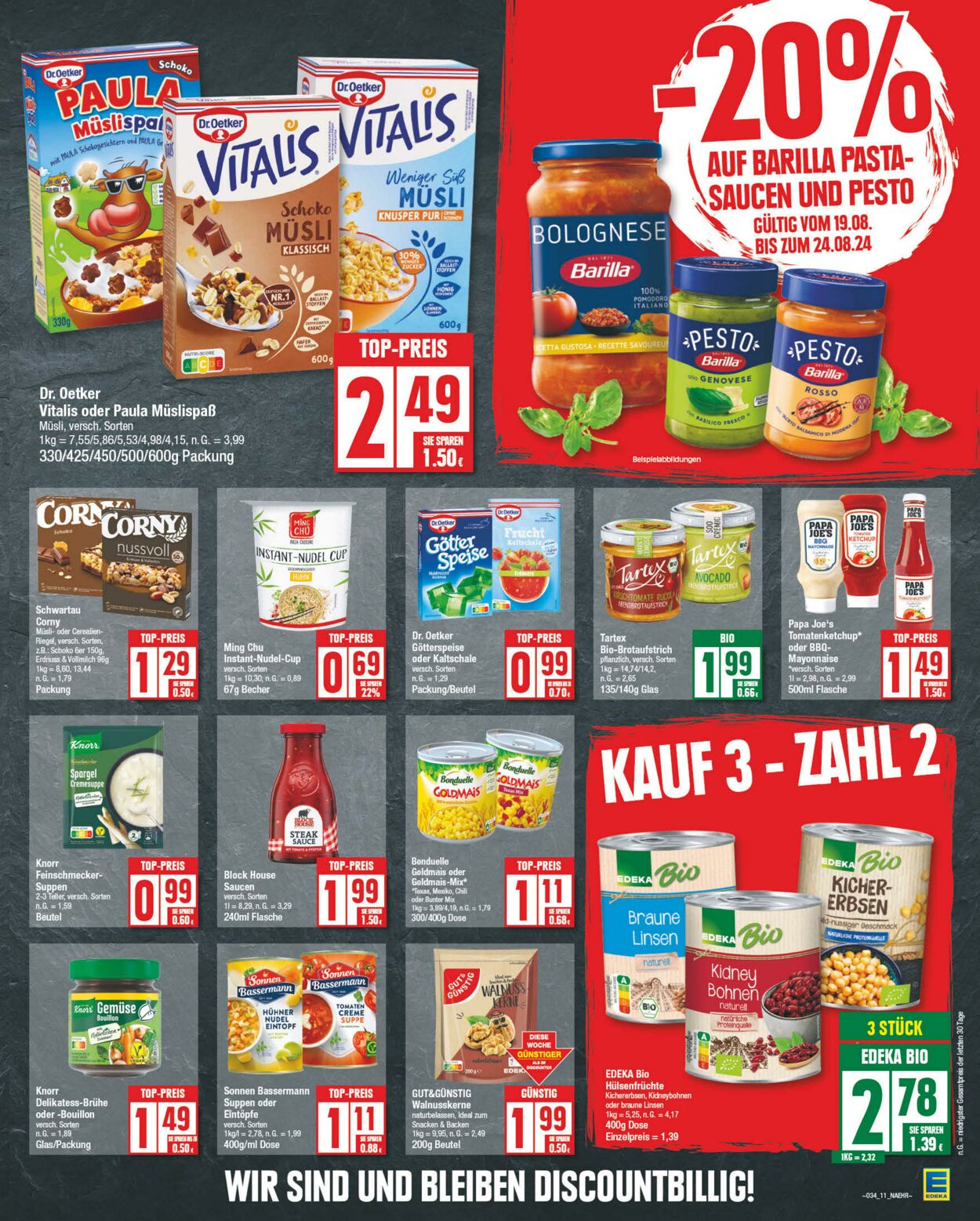 Prospekt Edeka 19.08.2024 - 24.08.2024