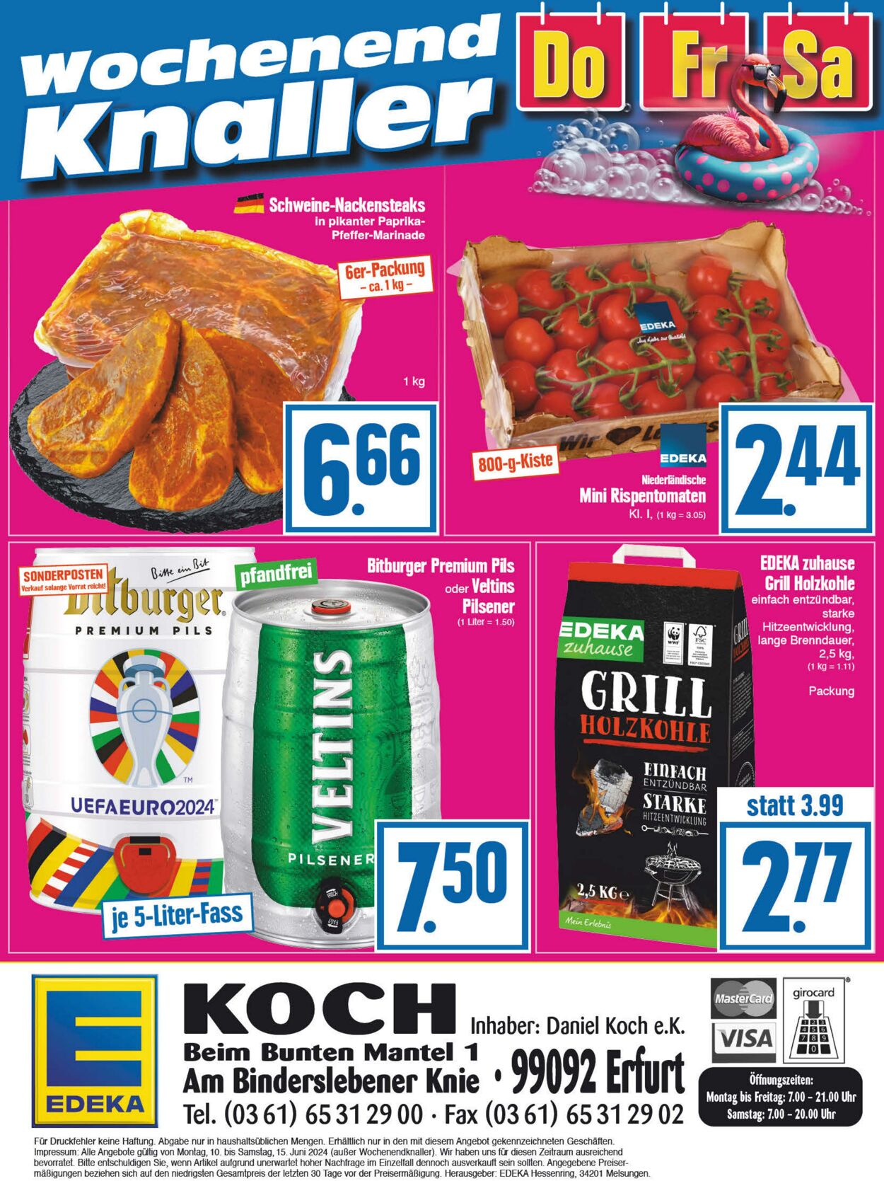 Prospekt Edeka 10.06.2024 - 15.06.2024