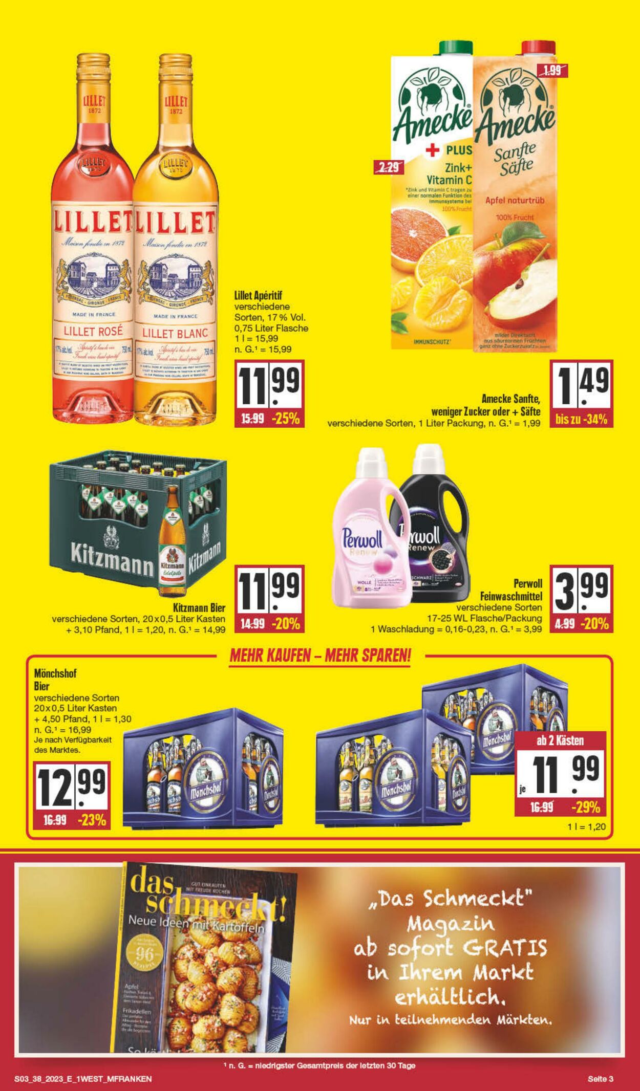 Prospekt Edeka 18.09.2023 - 23.09.2023