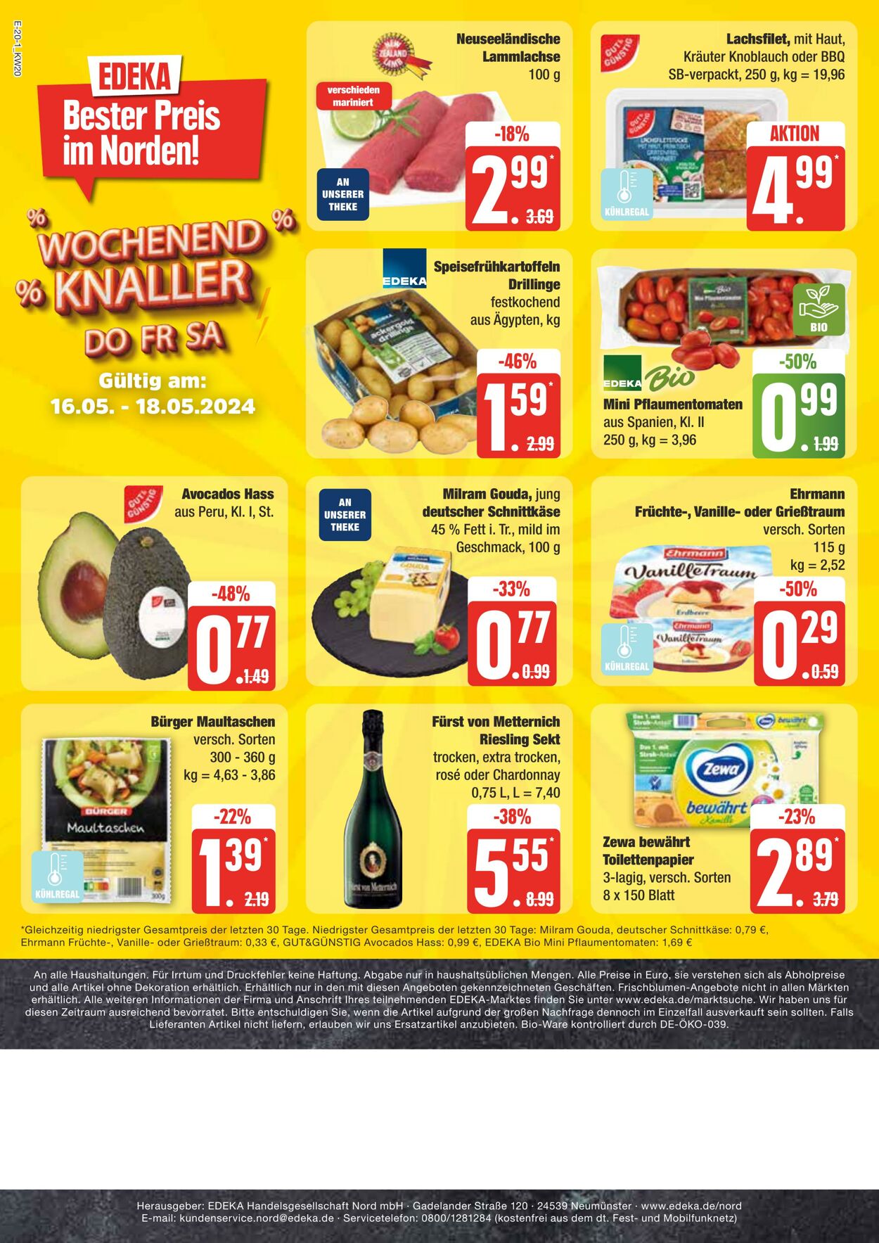 Prospekt Edeka 11.05.2024 - 18.05.2024