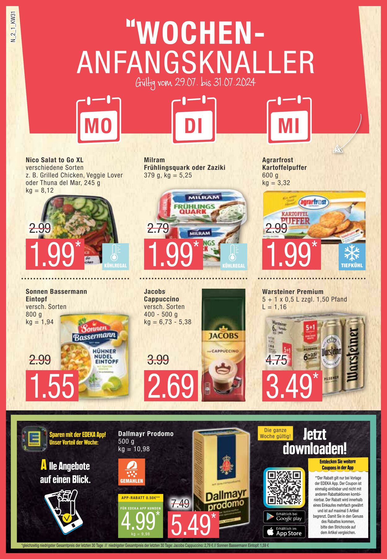 Prospekt Edeka 29.07.2024 - 03.08.2024