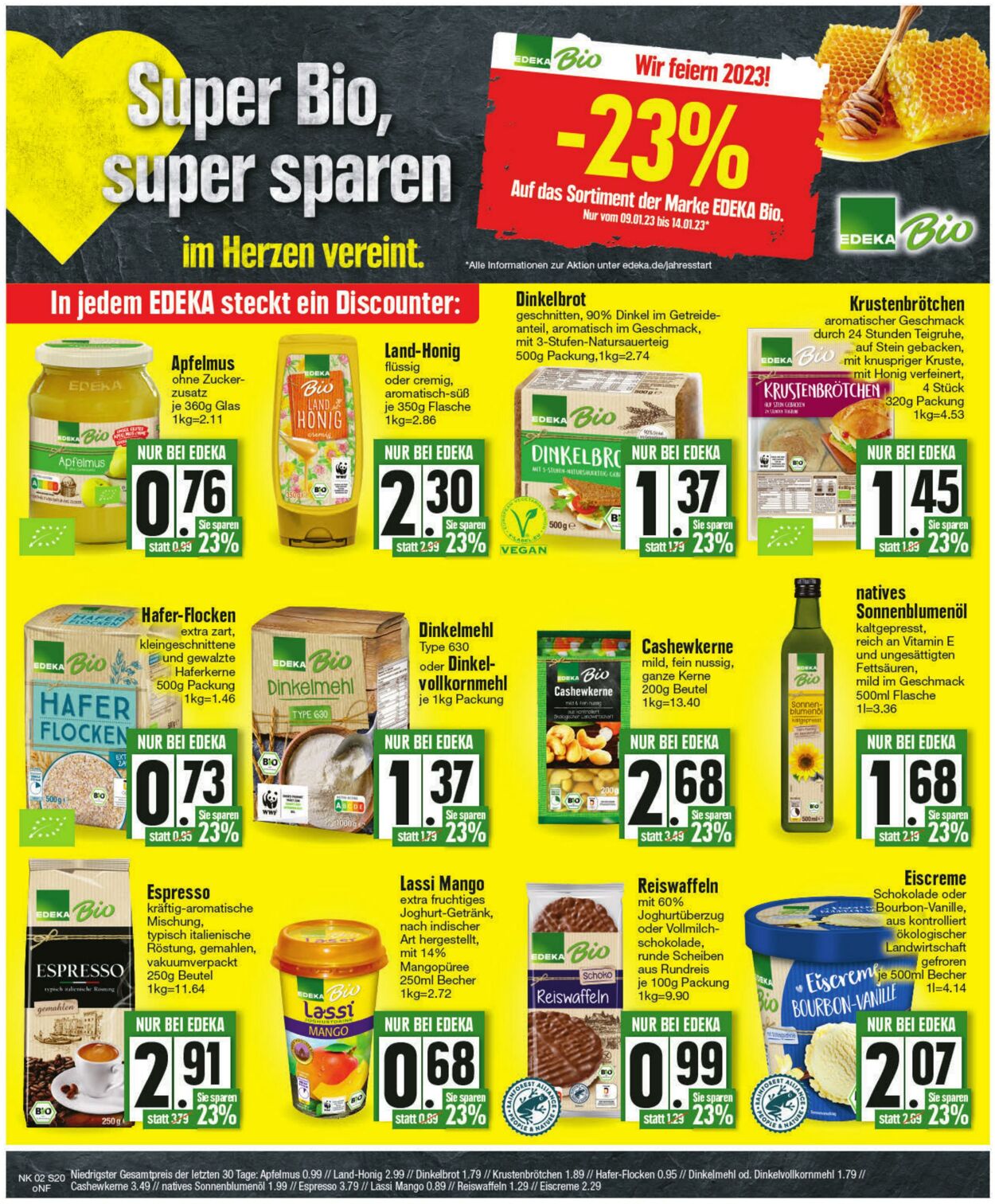 Prospekt Edeka 09.01.2023 - 14.01.2023