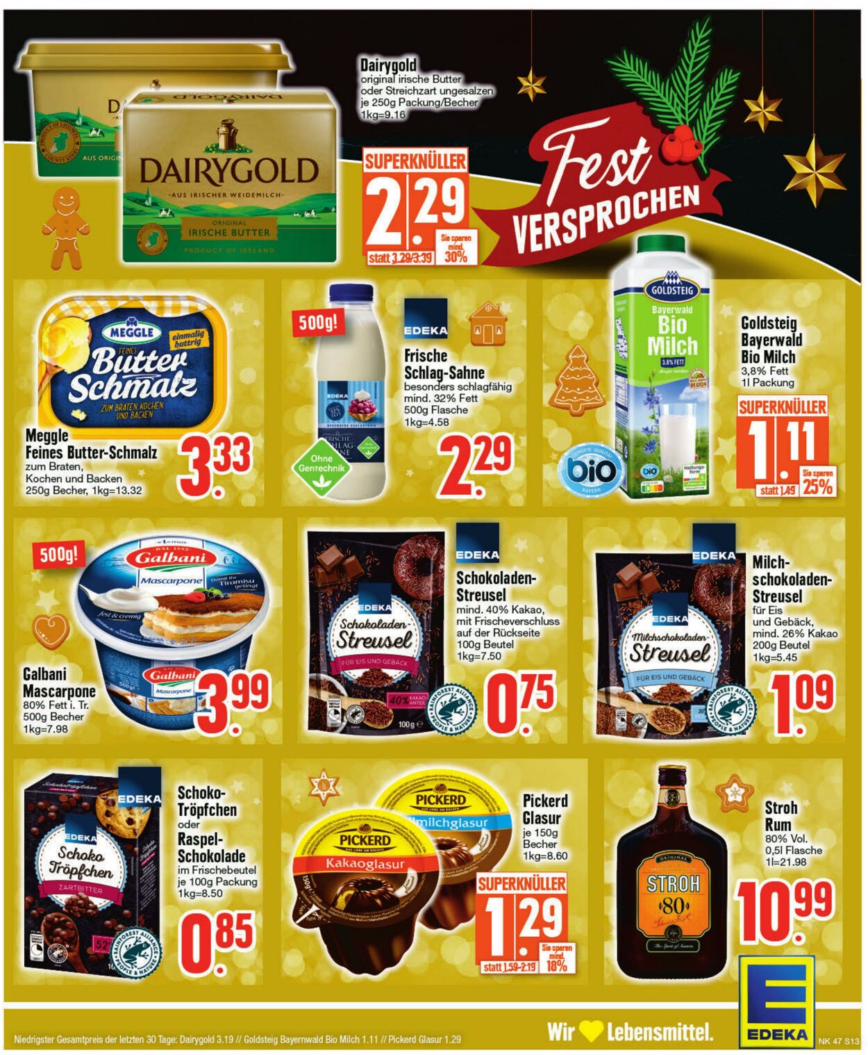 Prospekt Edeka 21.11.2022 - 26.11.2022