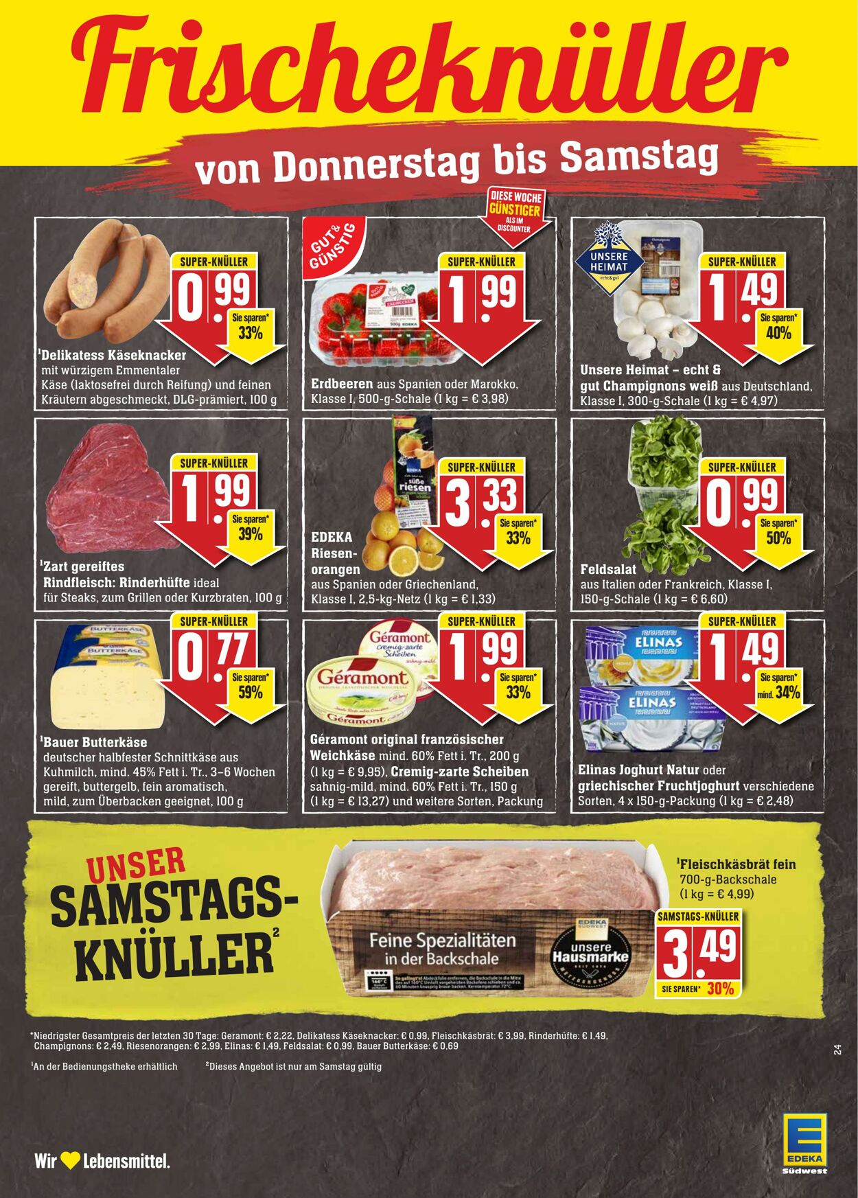 Prospekt Edeka 23.01.2023 - 28.01.2023