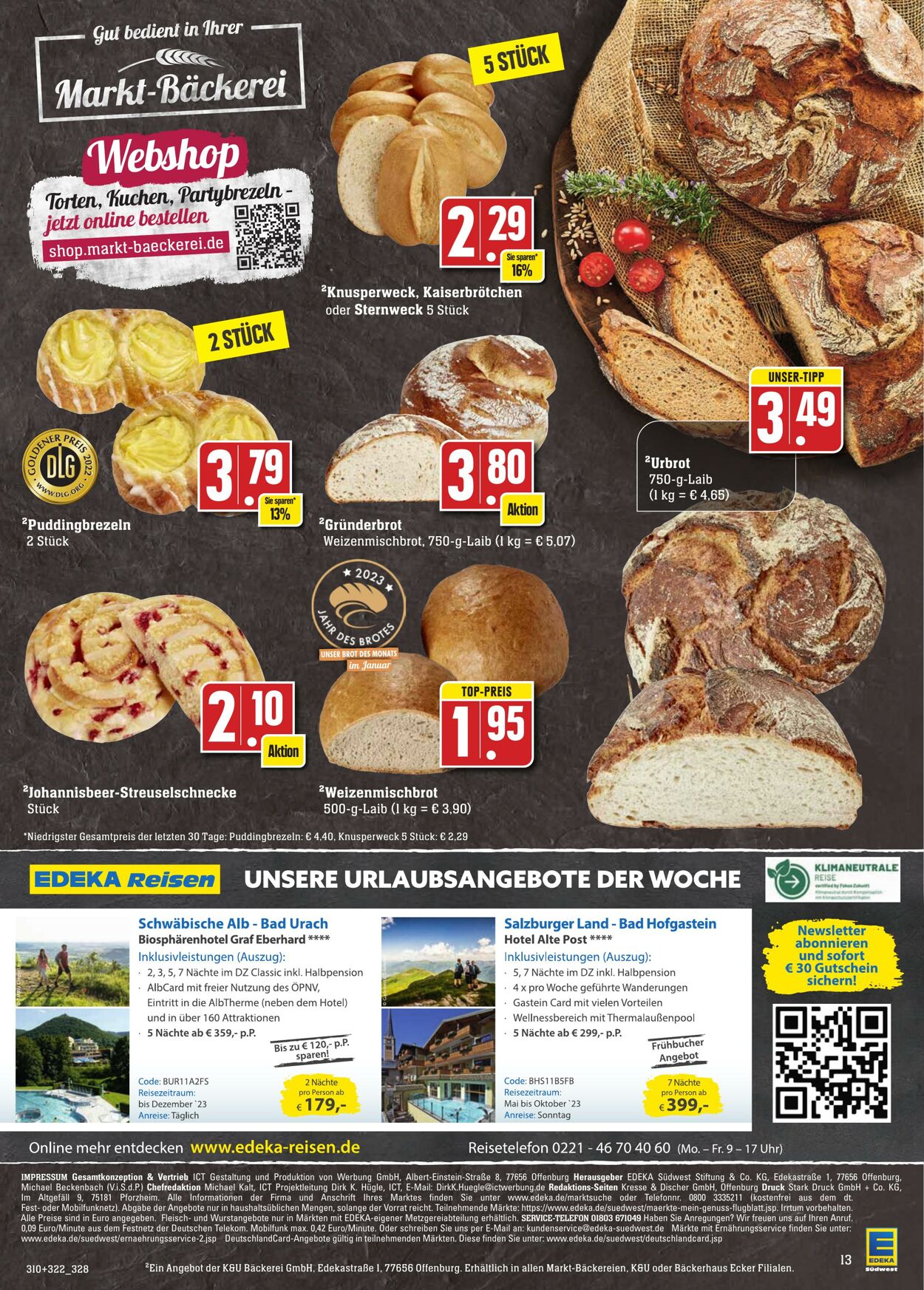 Prospekt Edeka 23.01.2023 - 28.01.2023