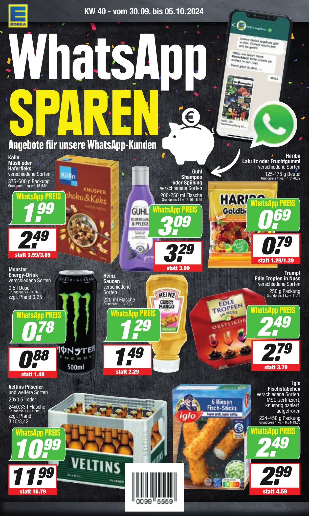 Prospekt Edeka 30.09.2024 - 05.10.2024