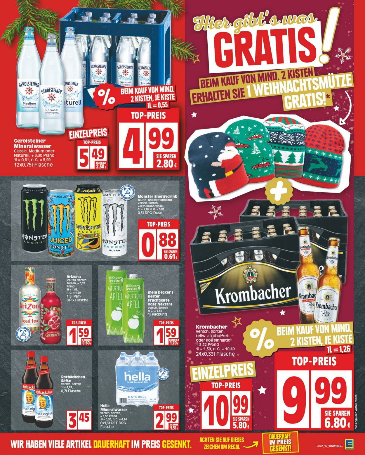 Prospekt Edeka 20.11.2023 - 25.11.2023