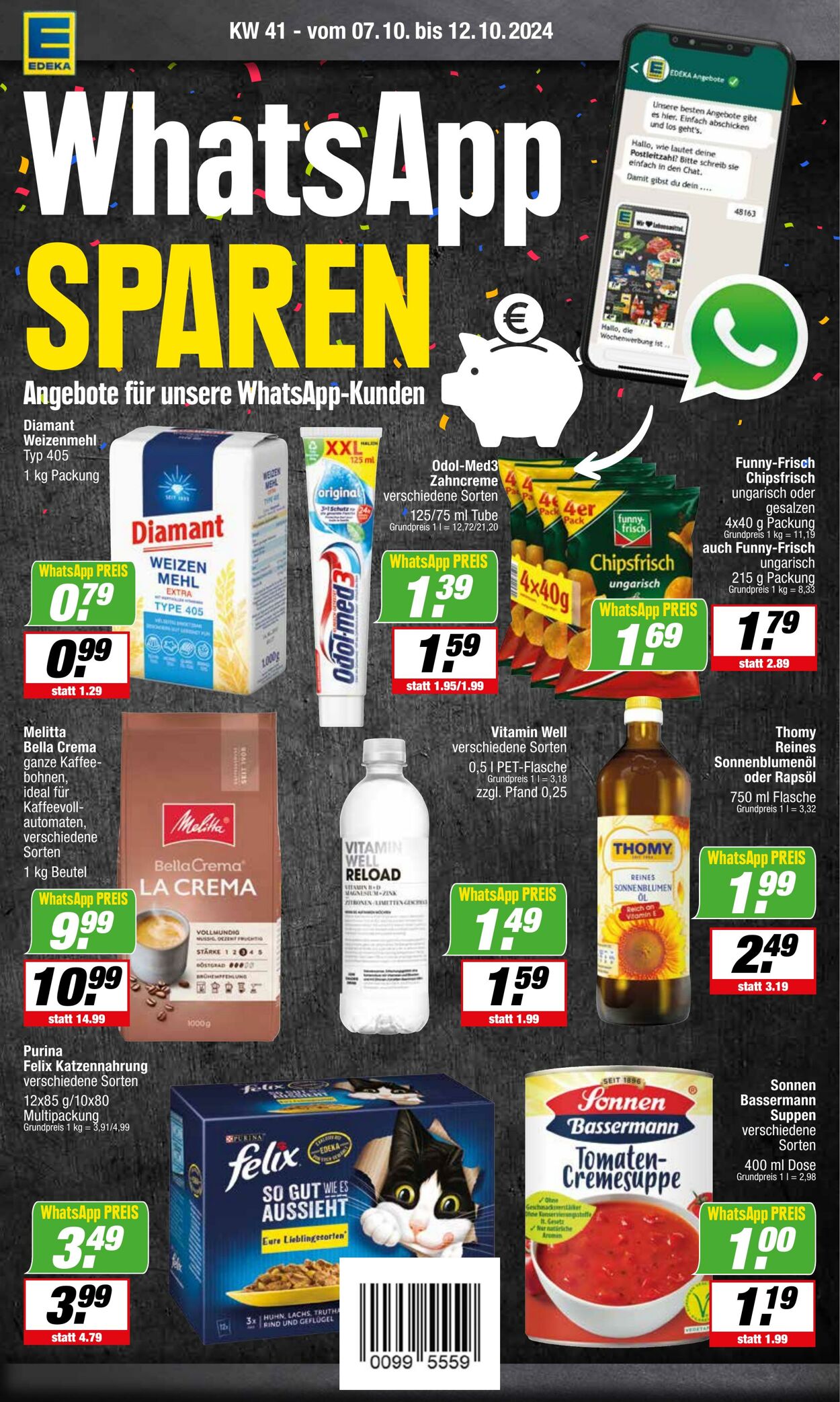 Prospekt Edeka 07.10.2024 - 14.10.2024