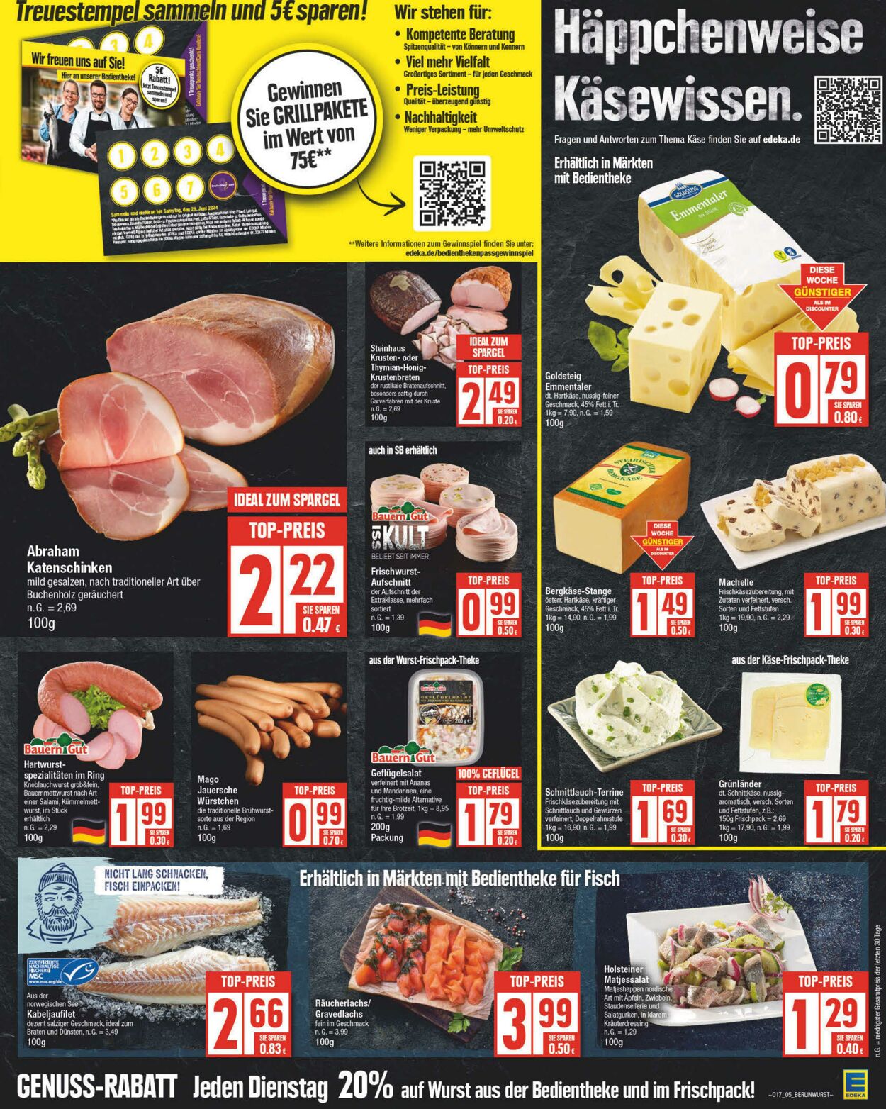 Prospekt Edeka 22.04.2024 - 27.04.2024