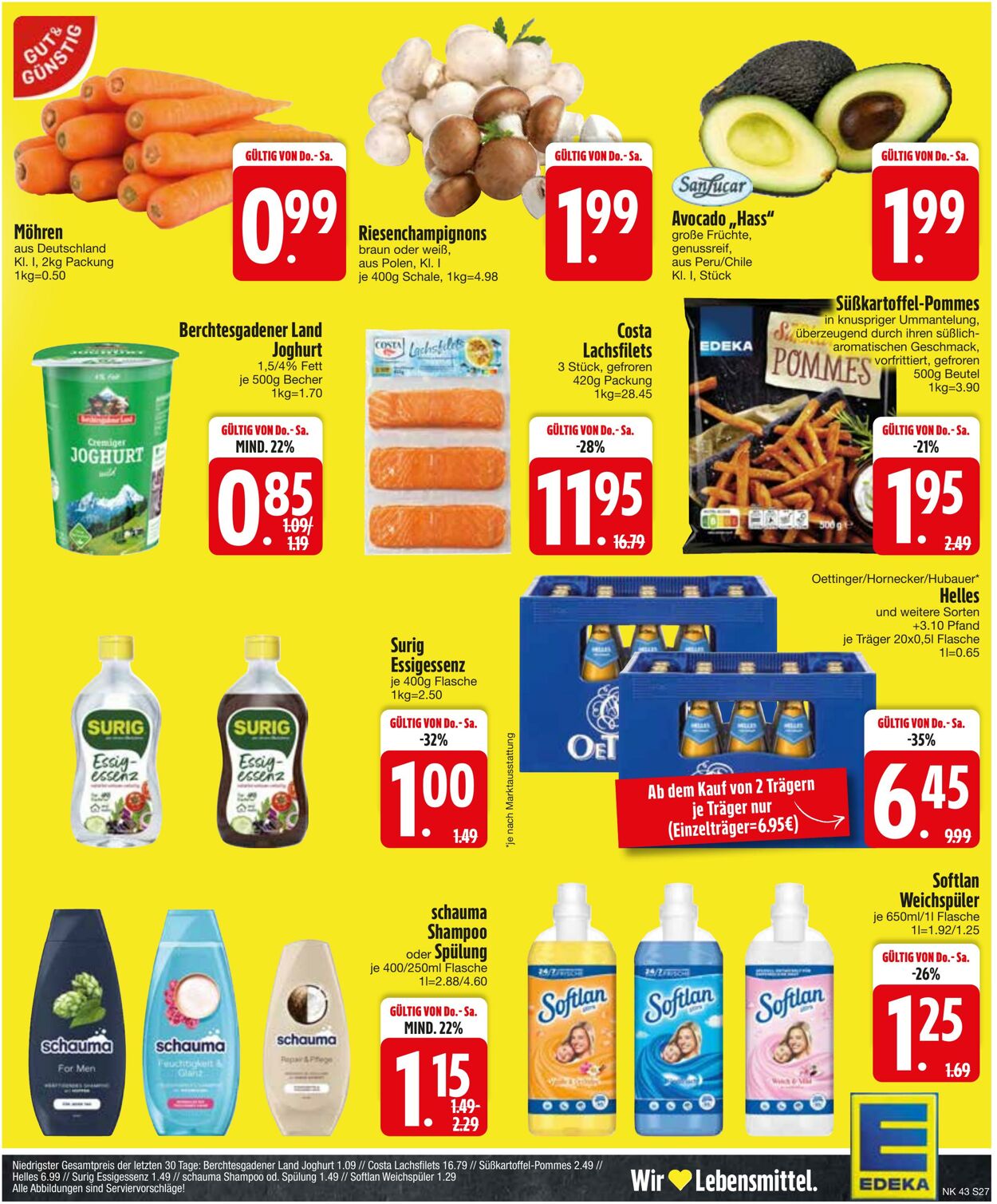 Prospekt Edeka 21.10.2024 - 26.10.2024