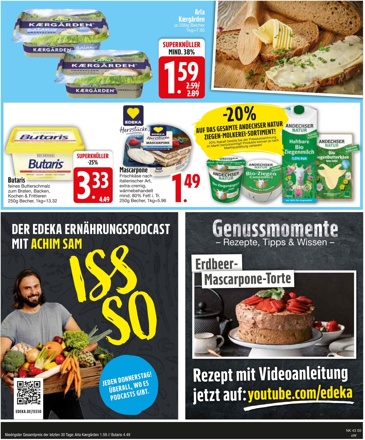 Prospekt Edeka 21.10.2024 - 26.10.2024